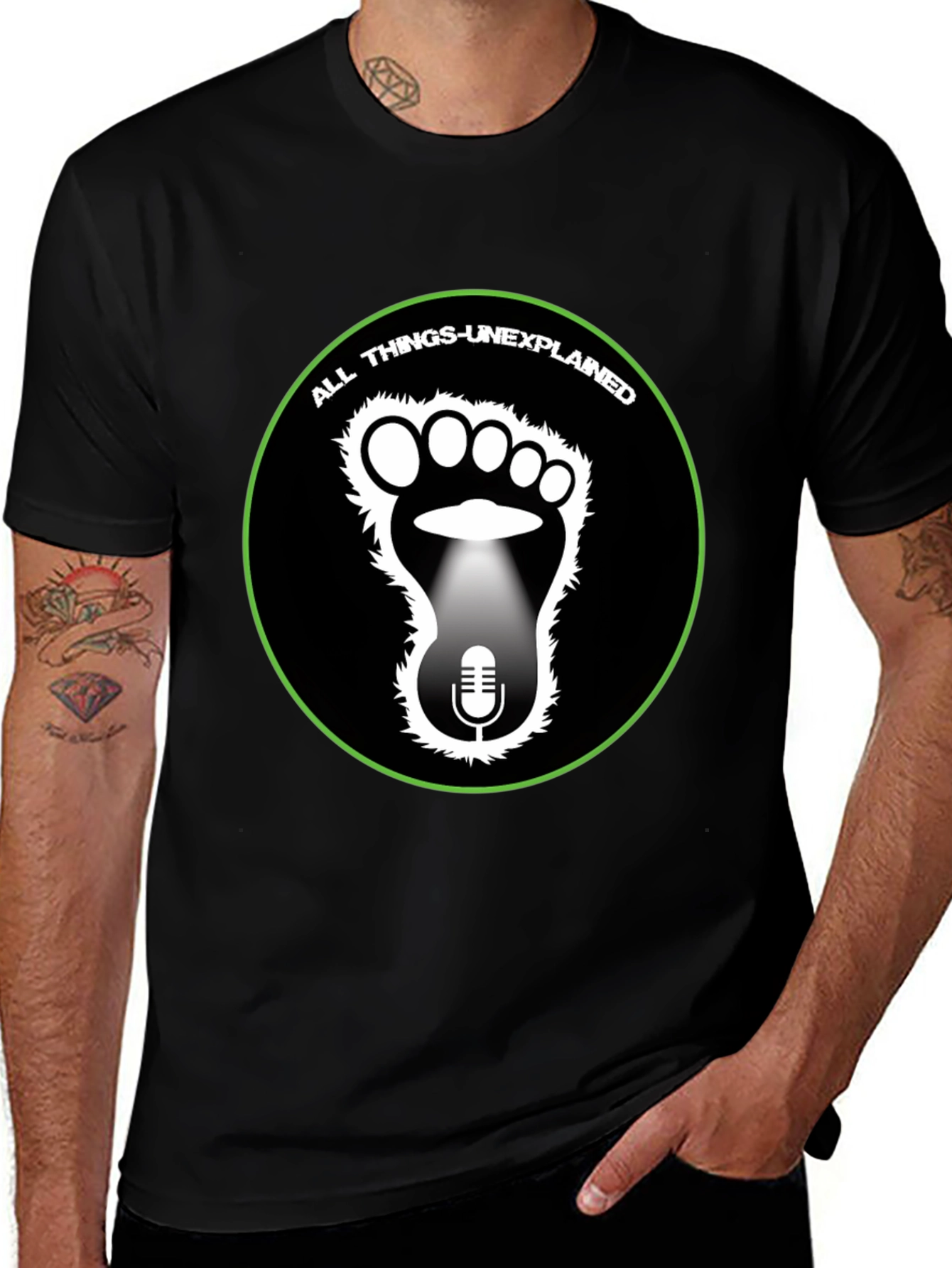 All Things Unexplained Bigfoot T-Shirt