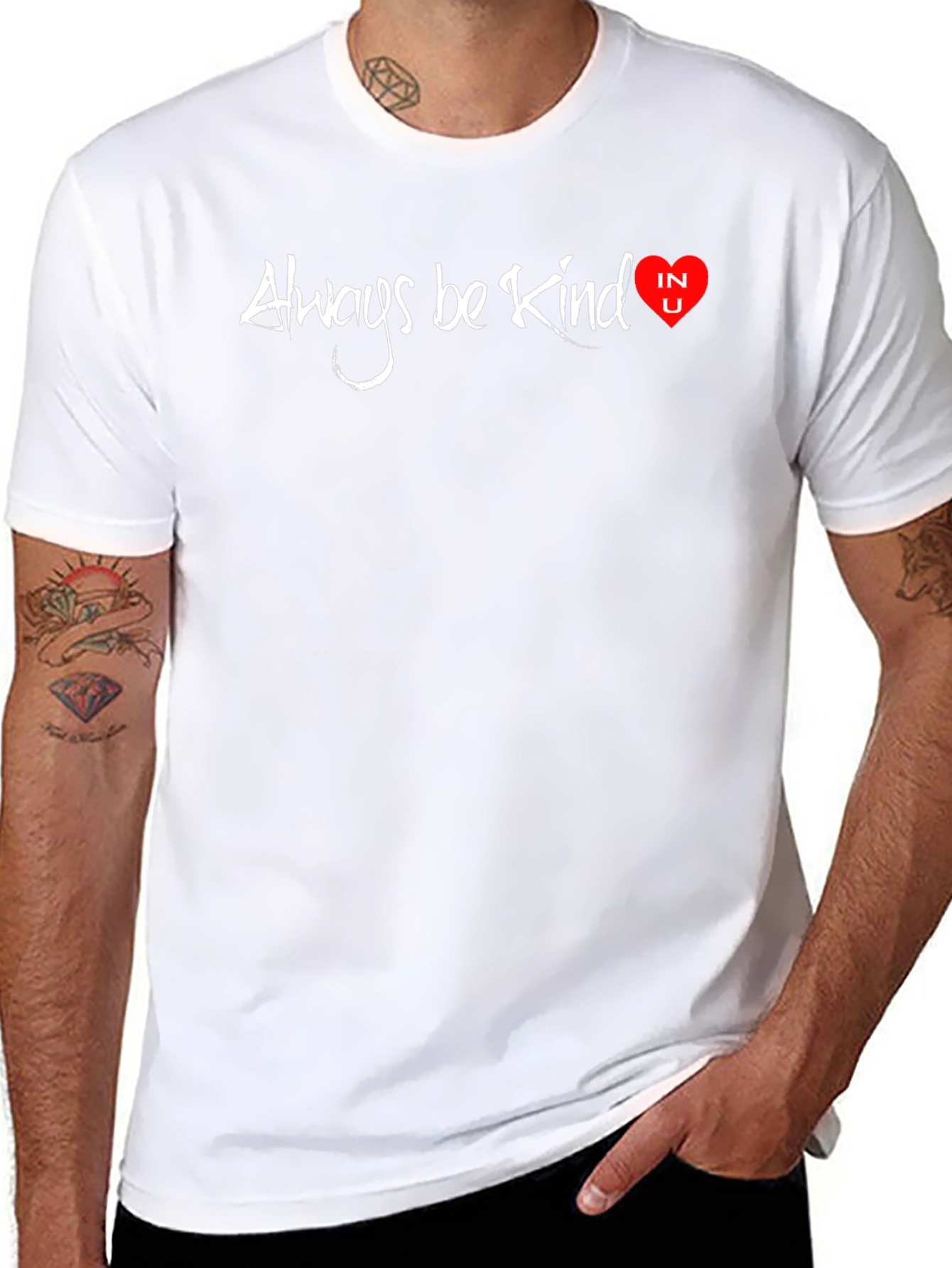 Always Be Kind T-Shirt - Black Graphic Tee