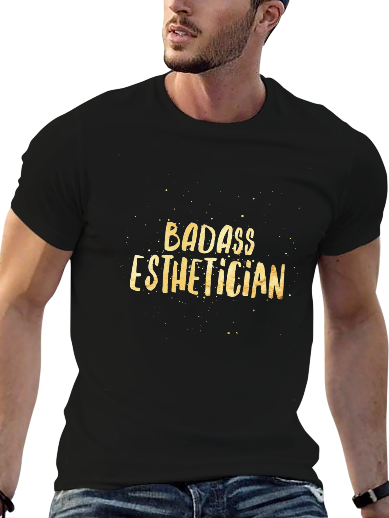 Badass Esthetician Graphic Tee
