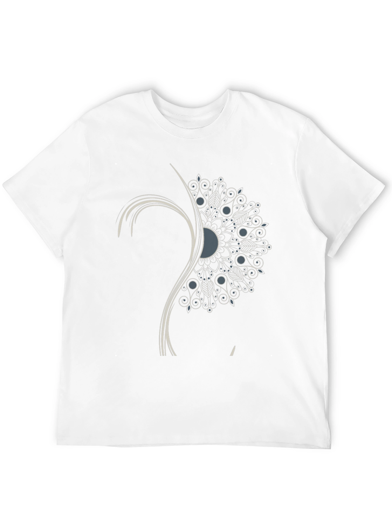 Unique Mandala Graphic T-Shirt