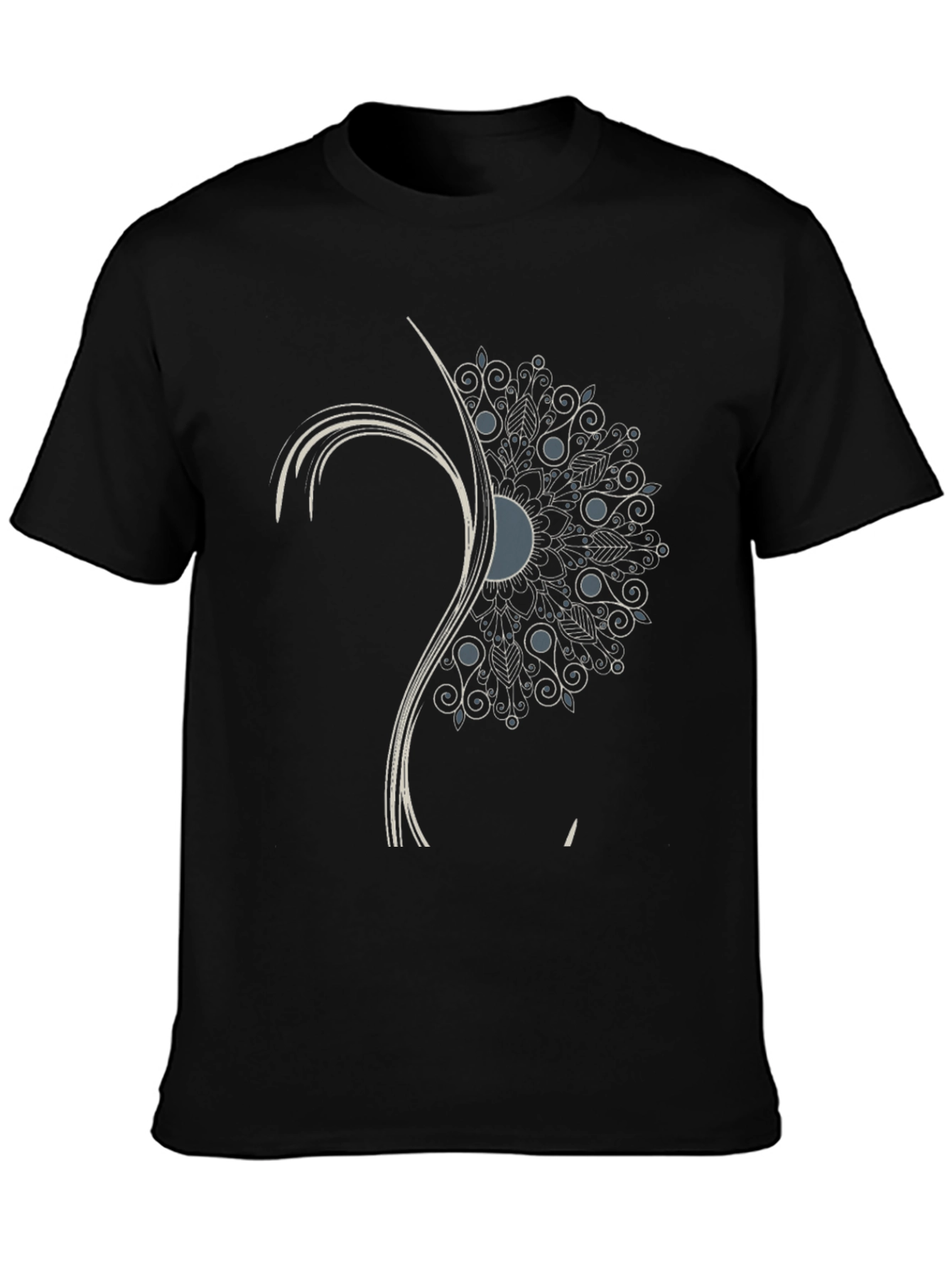Unique Mandala Graphic T-Shirt
