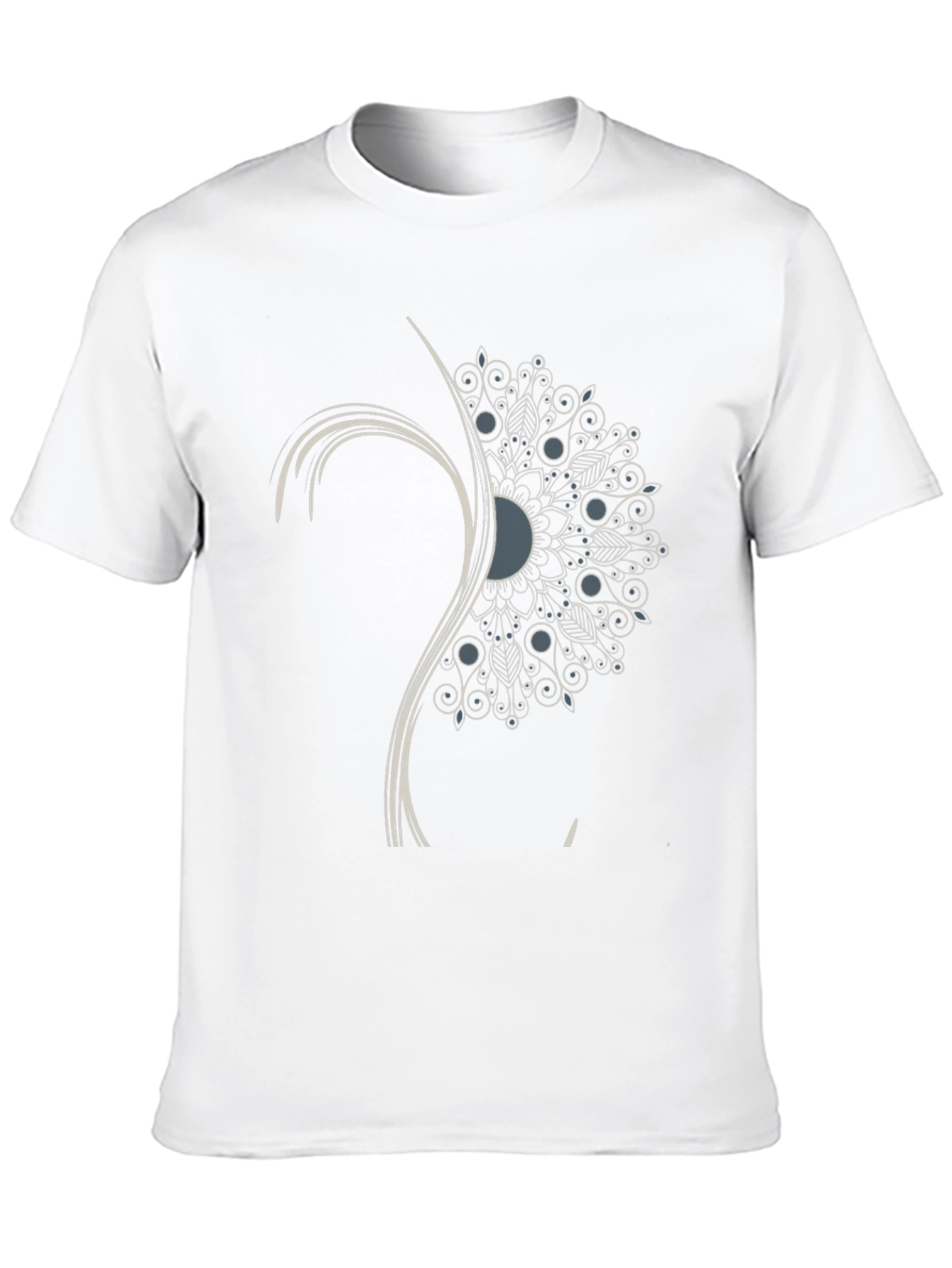 Unique Mandala Graphic T-Shirt