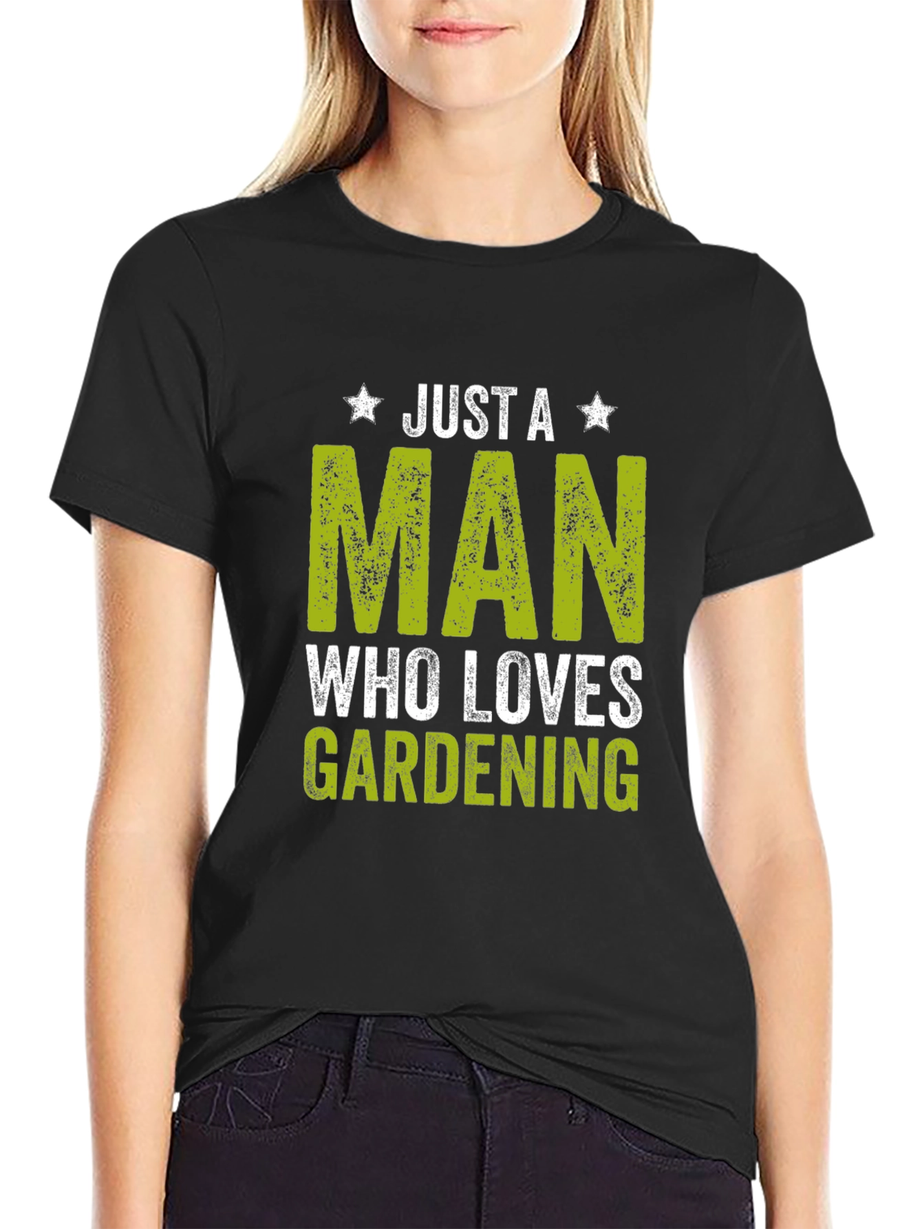 Just a Man Who Loves Gardening T-Shirt