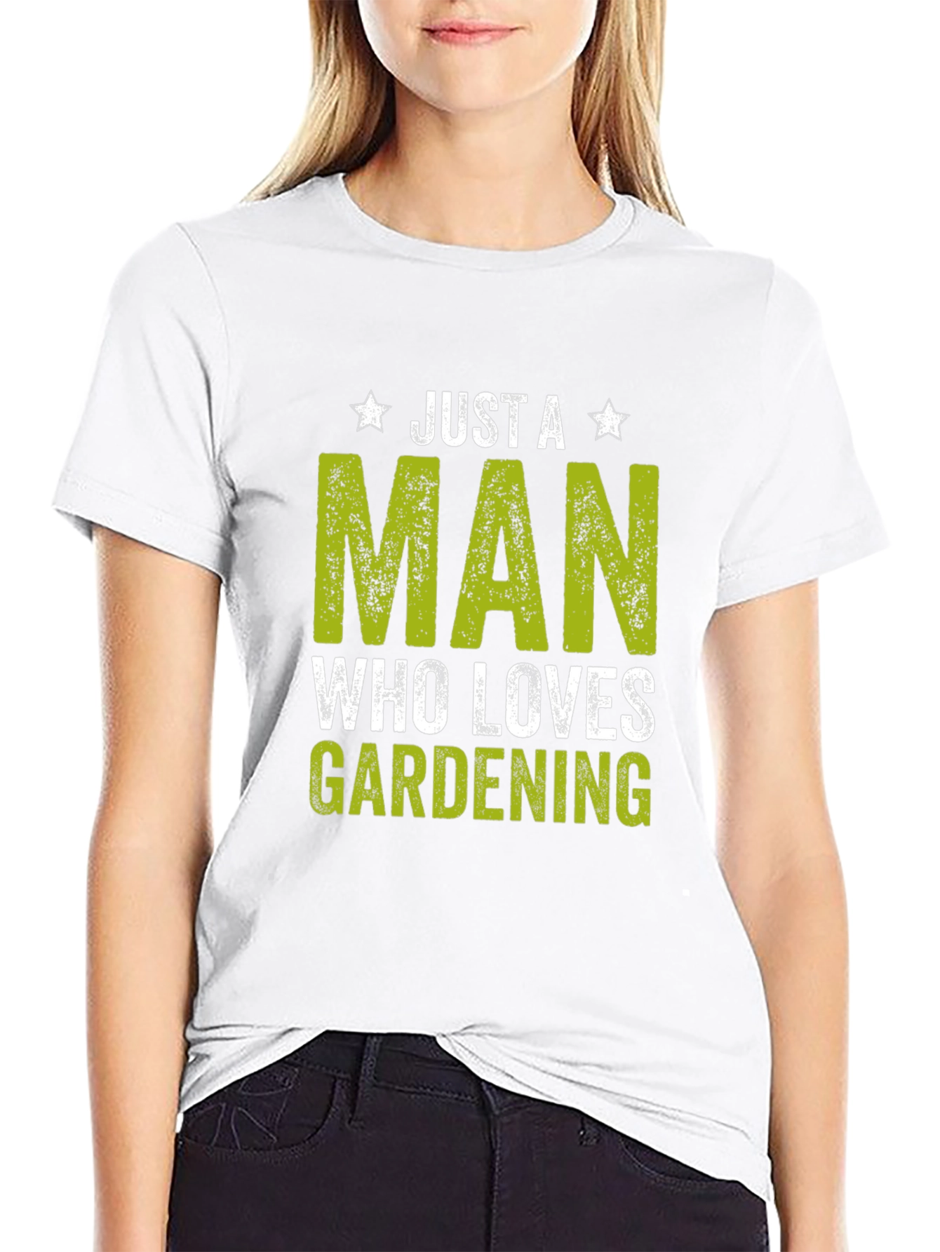 Just a Man Who Loves Gardening T-Shirt