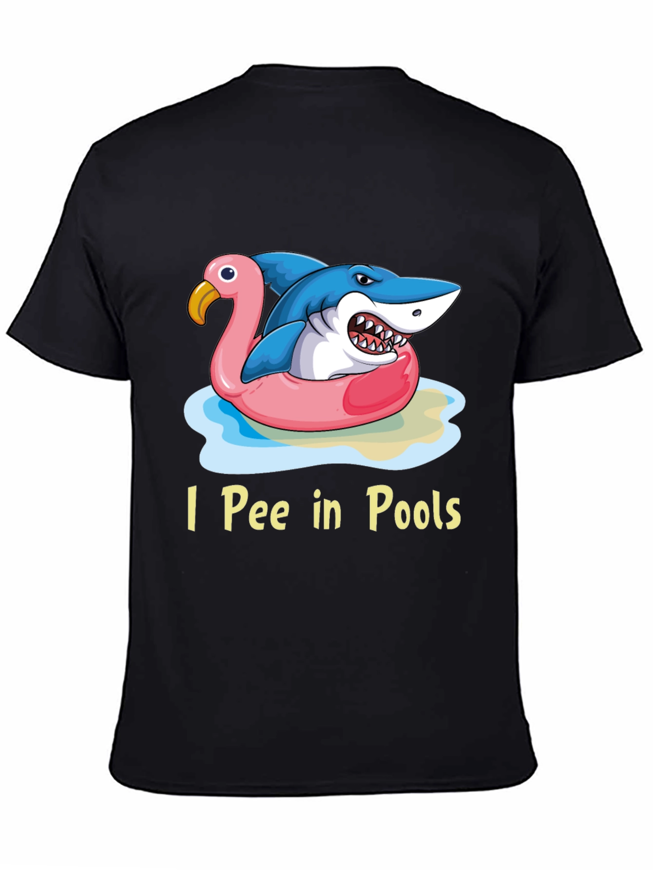 I Pee in Pools Shark T-Shirt
