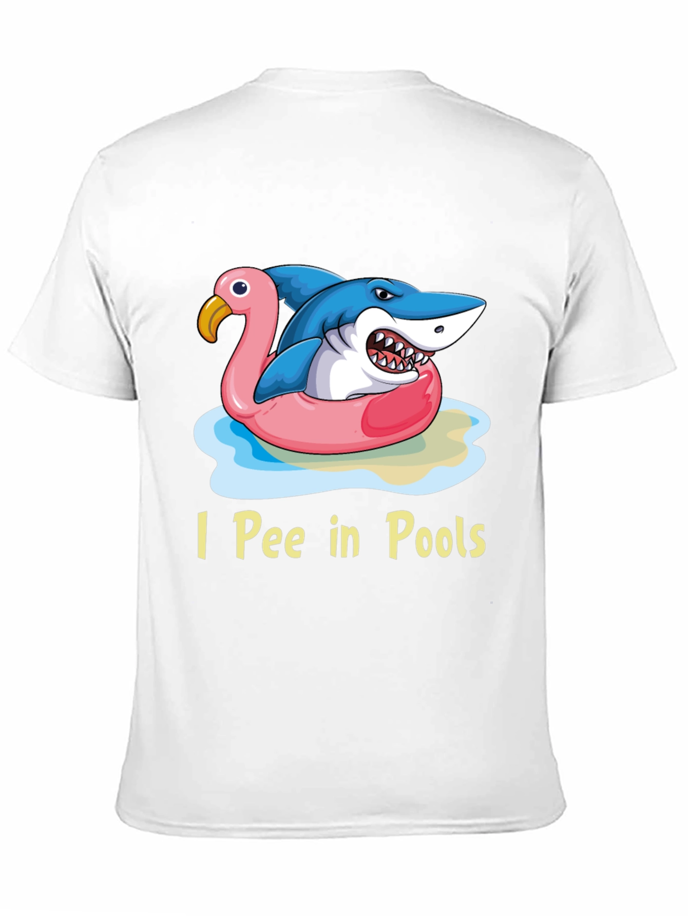 I Pee in Pools Shark T-Shirt