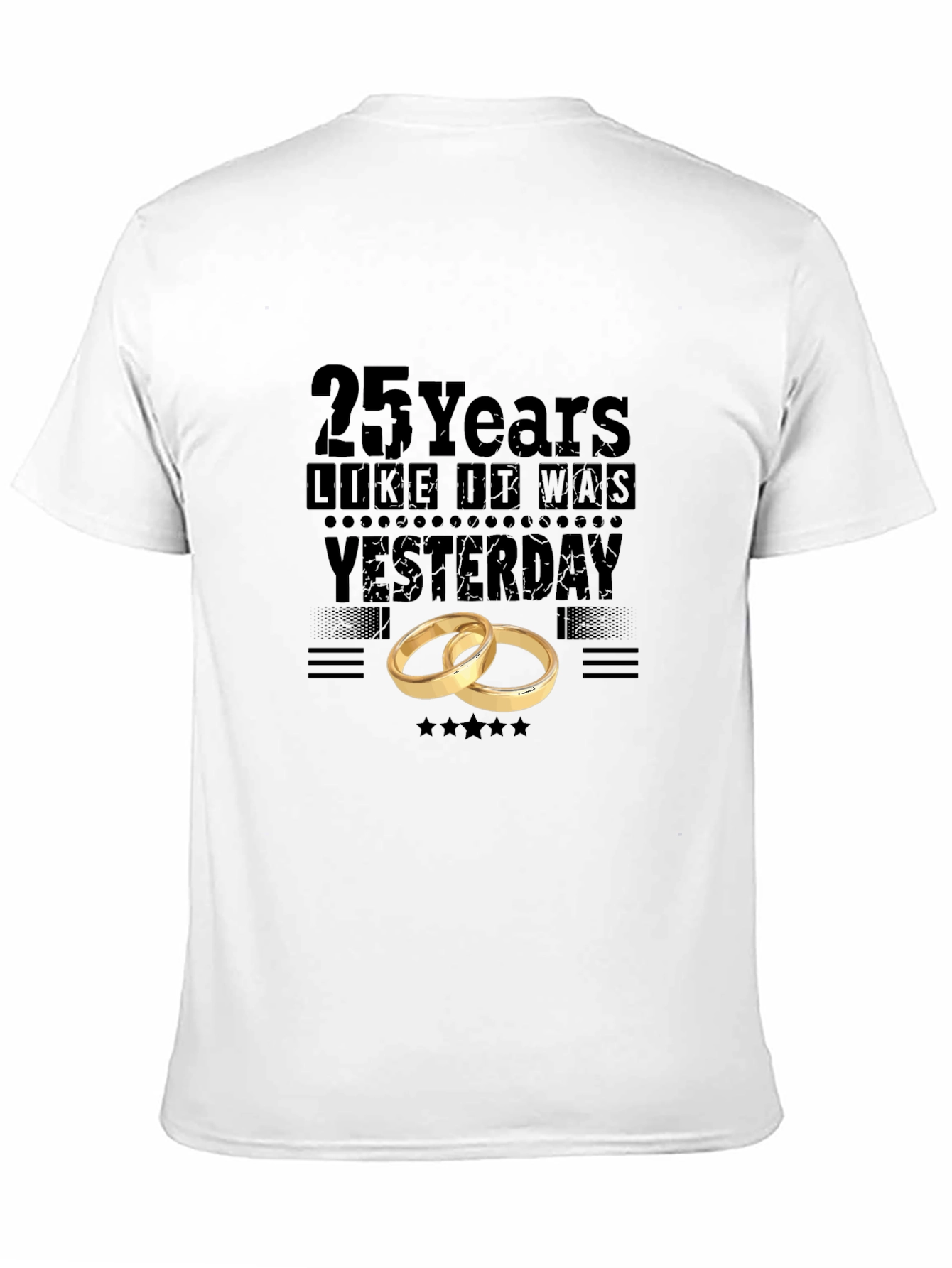 25th Anniversary T-Shirt - Yesterday
