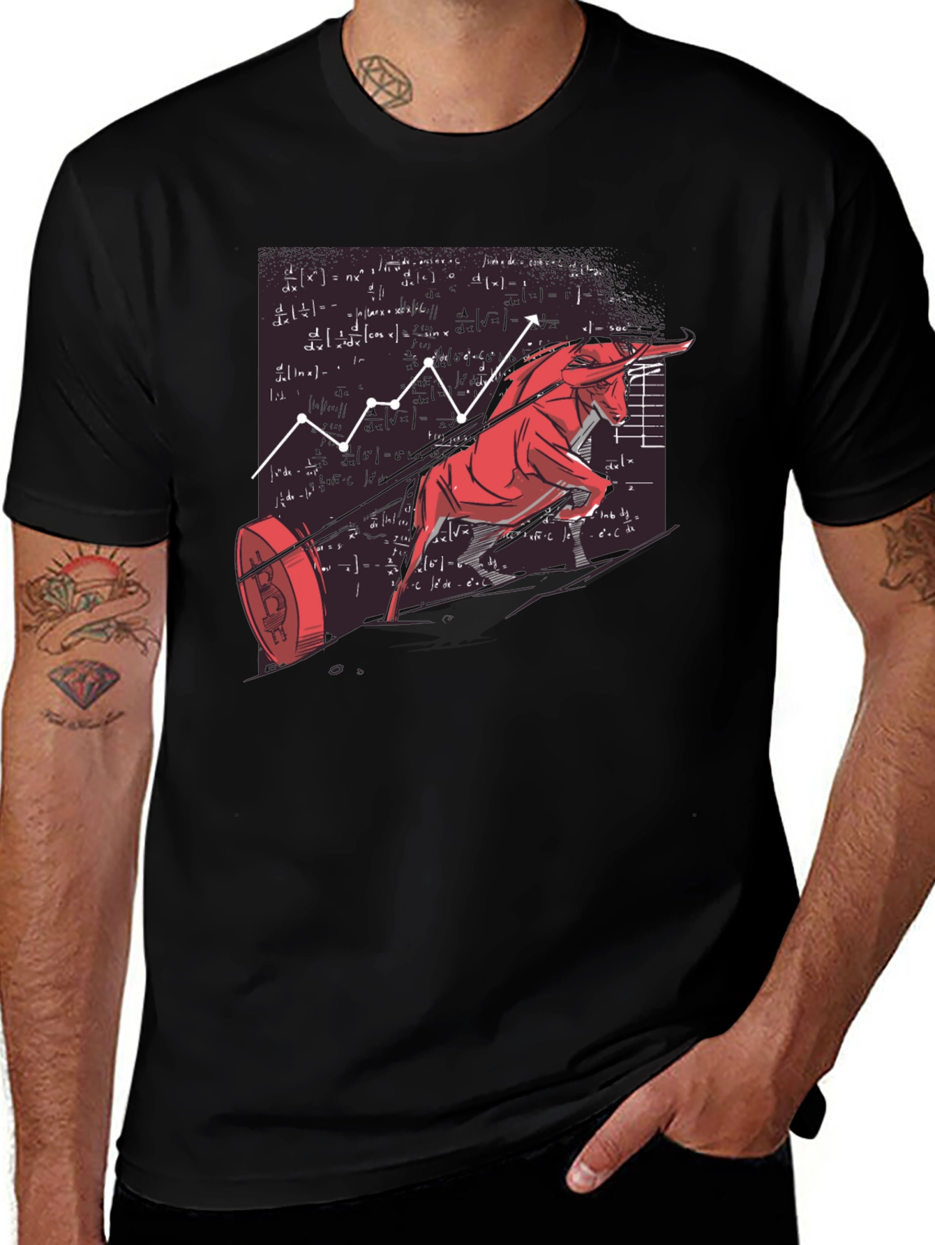 Bitcoin Bull Run T-Shirt - Crypto Investor Tee