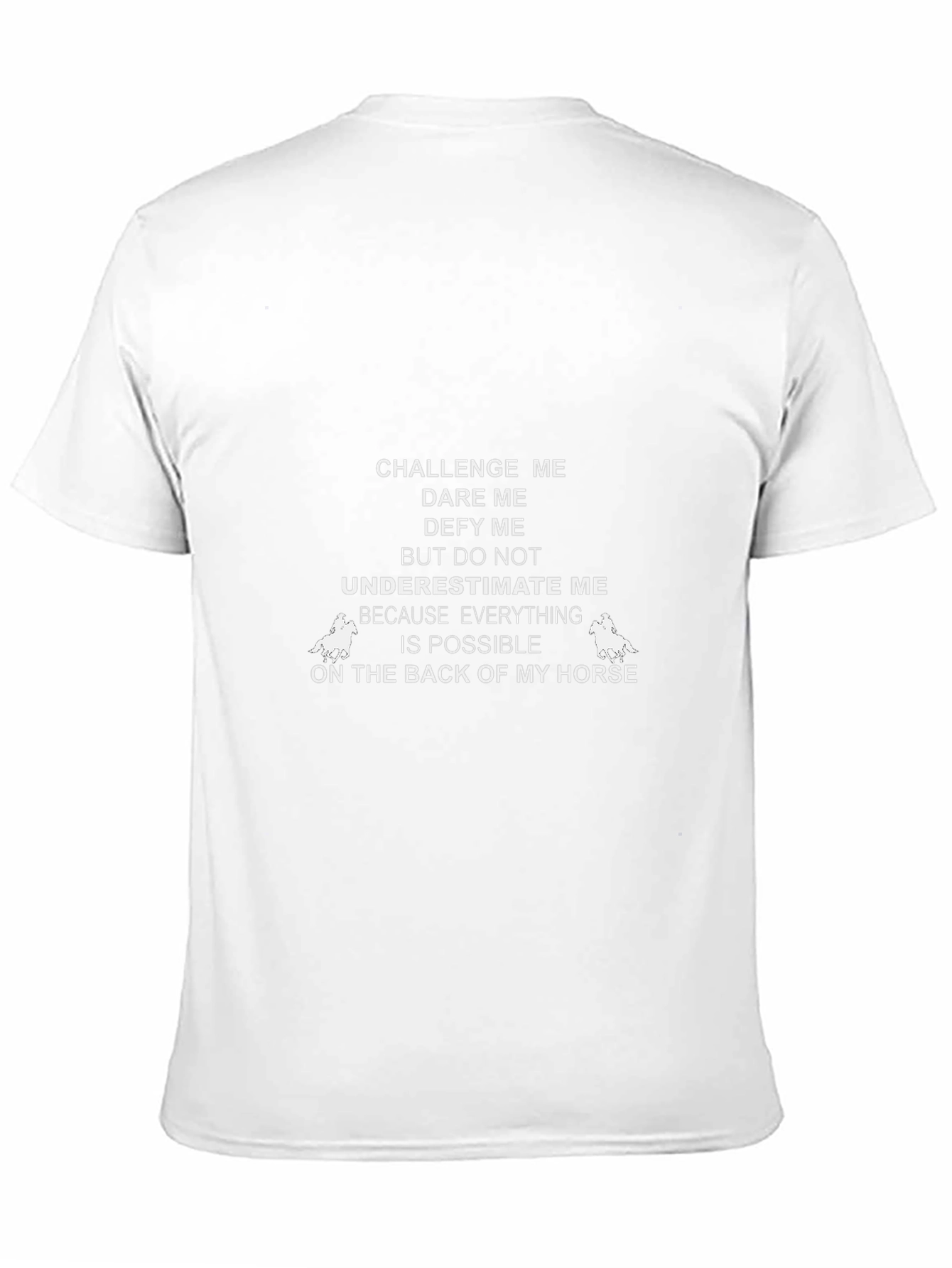 Challenge Me Horse T-Shirt