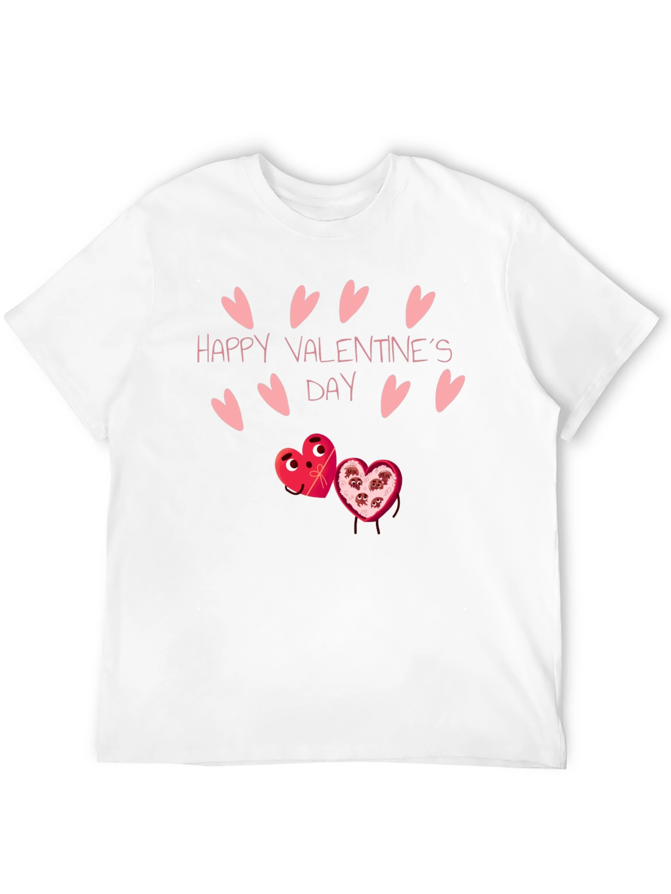 Happy Valentines Day T-Shirt - Heart Candy