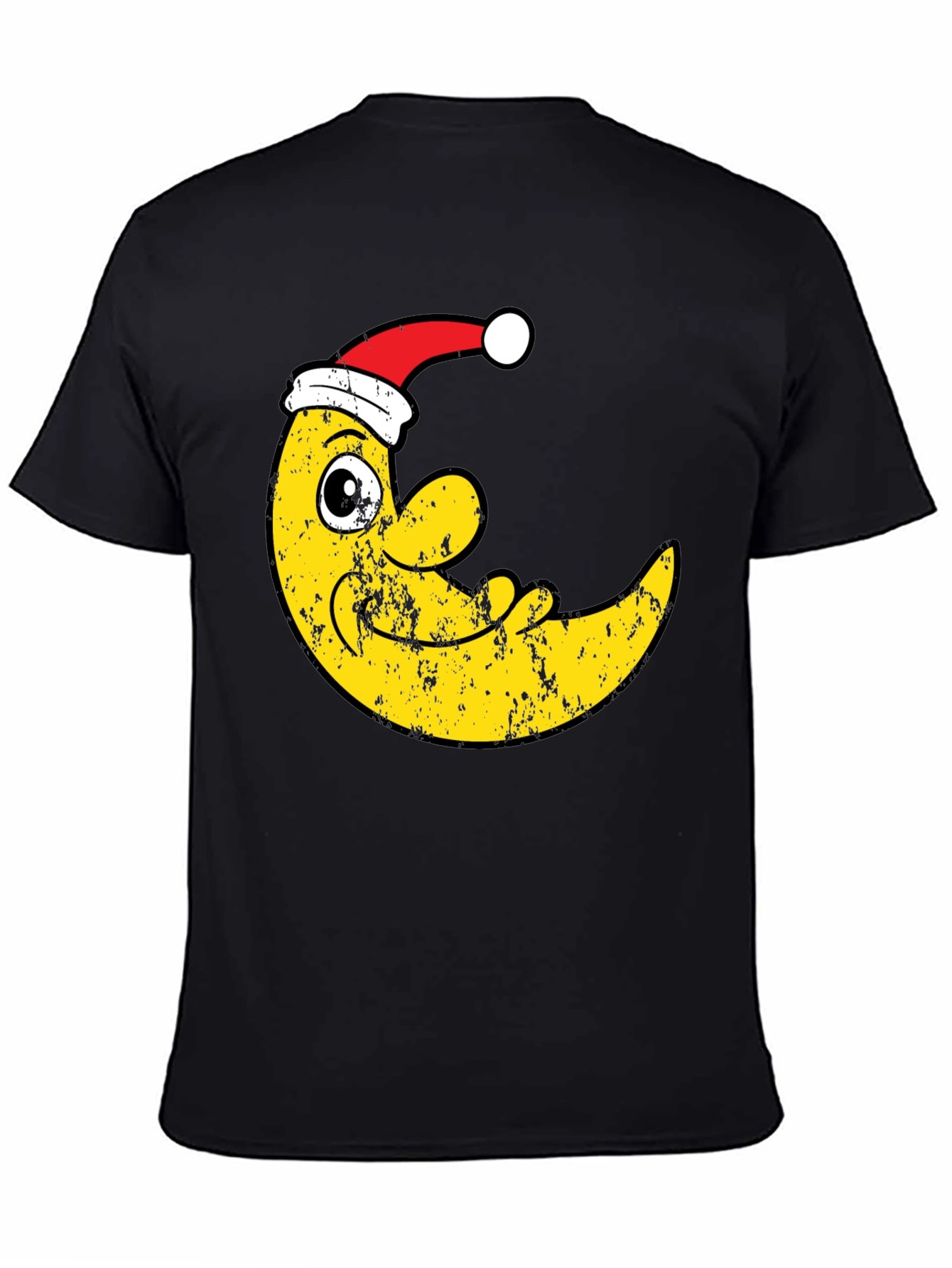 Festive Moon T-Shirt - Holiday Crescent Tee