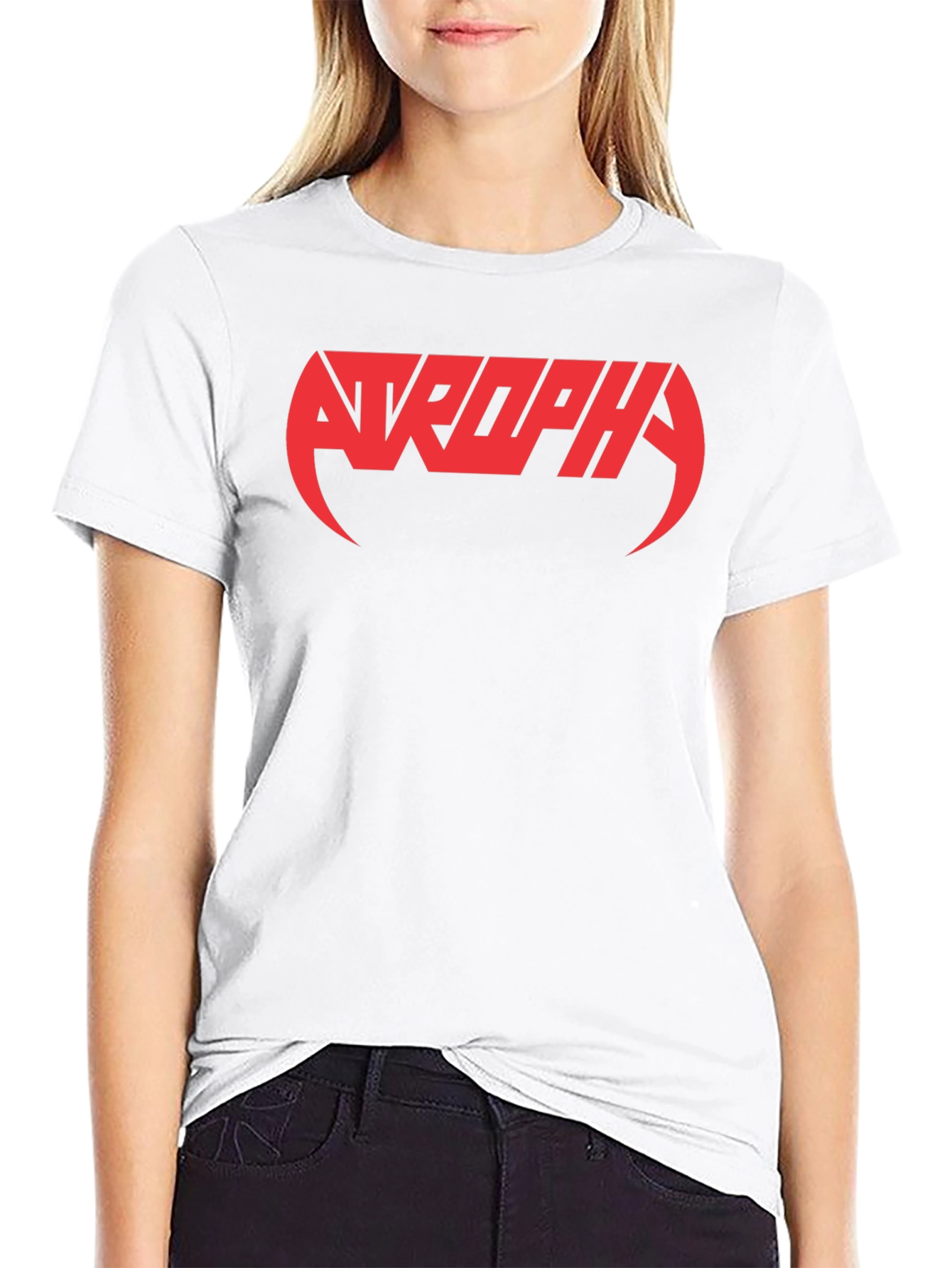 Atrophy Band Logo T-Shirt - Black