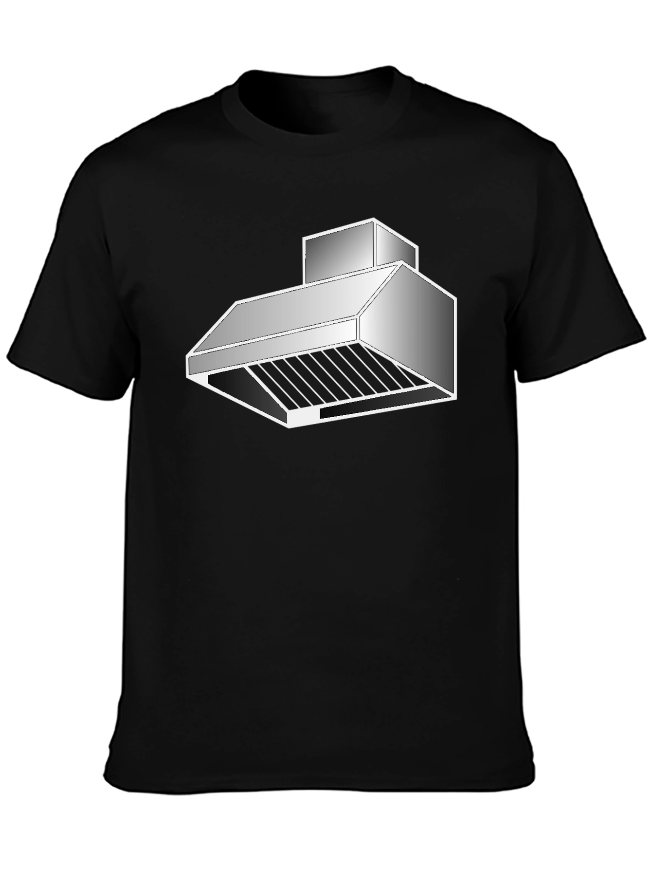 Novelty Range Hood T-Shirt - Quirky Kitchen Fan Tee