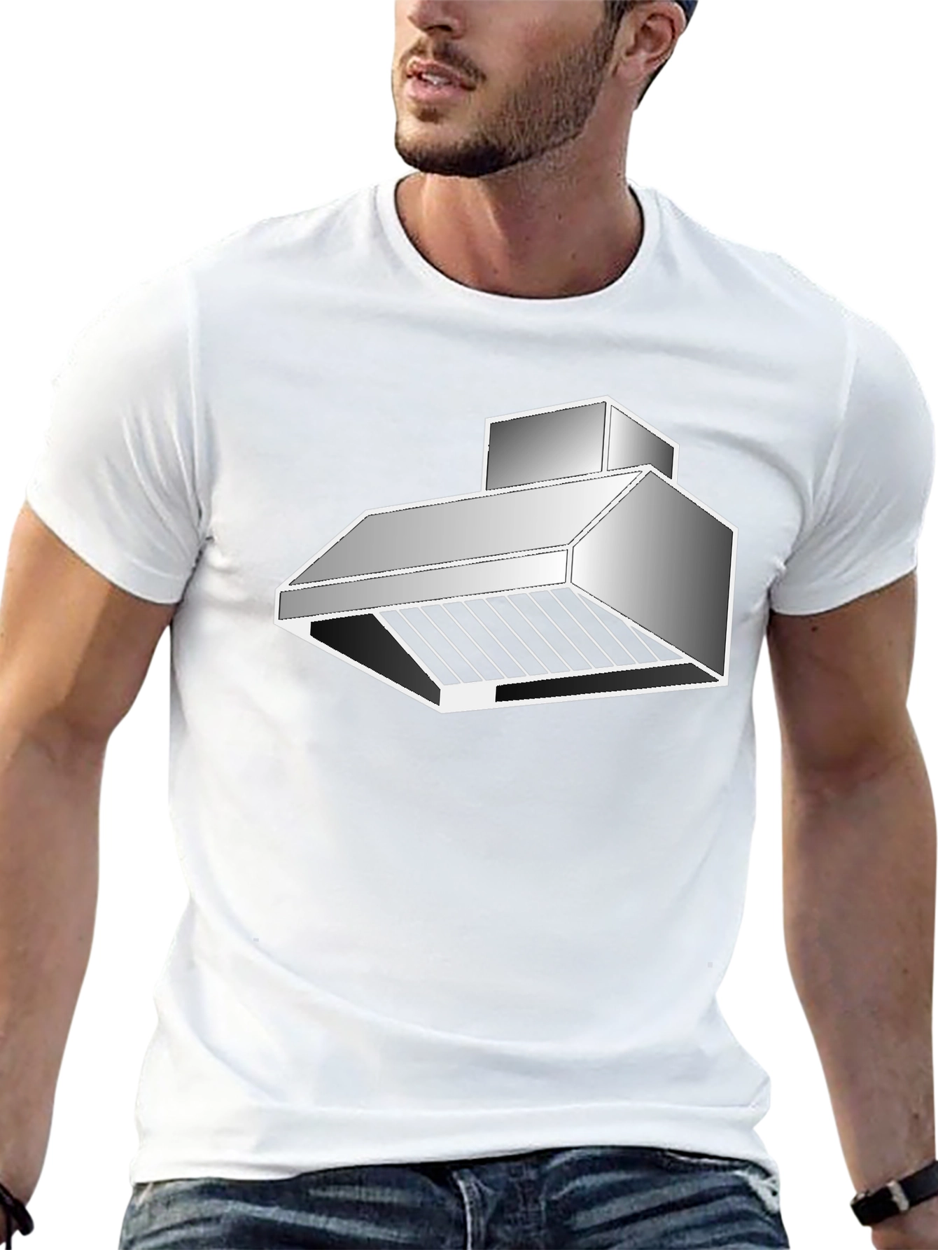 Novelty Range Hood T-Shirt - Quirky Kitchen Fan Tee