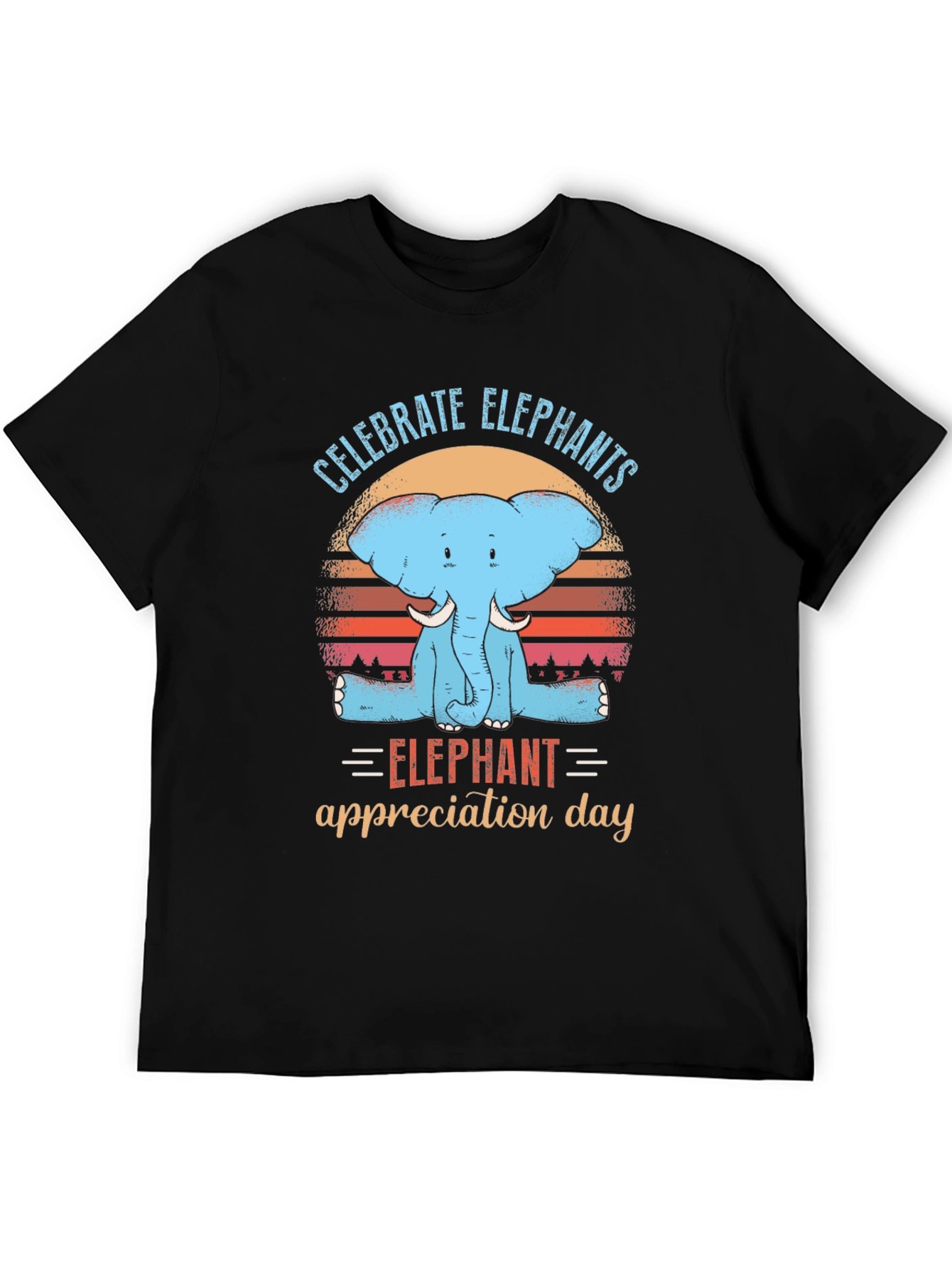 Celebrate Elephants T-Shirt Elephant Appreciation Day Tee