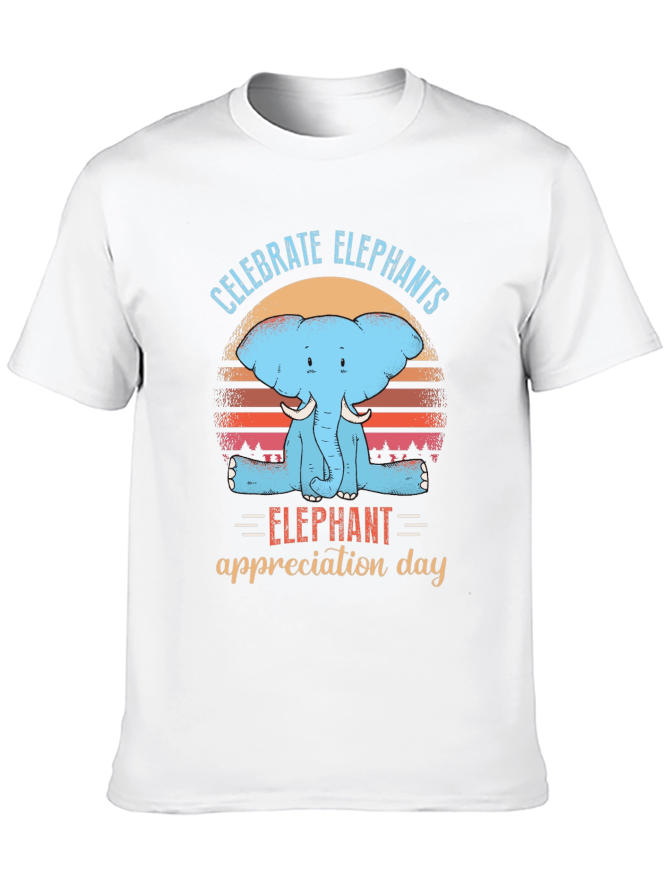 Celebrate Elephants T-Shirt Elephant Appreciation Day Tee