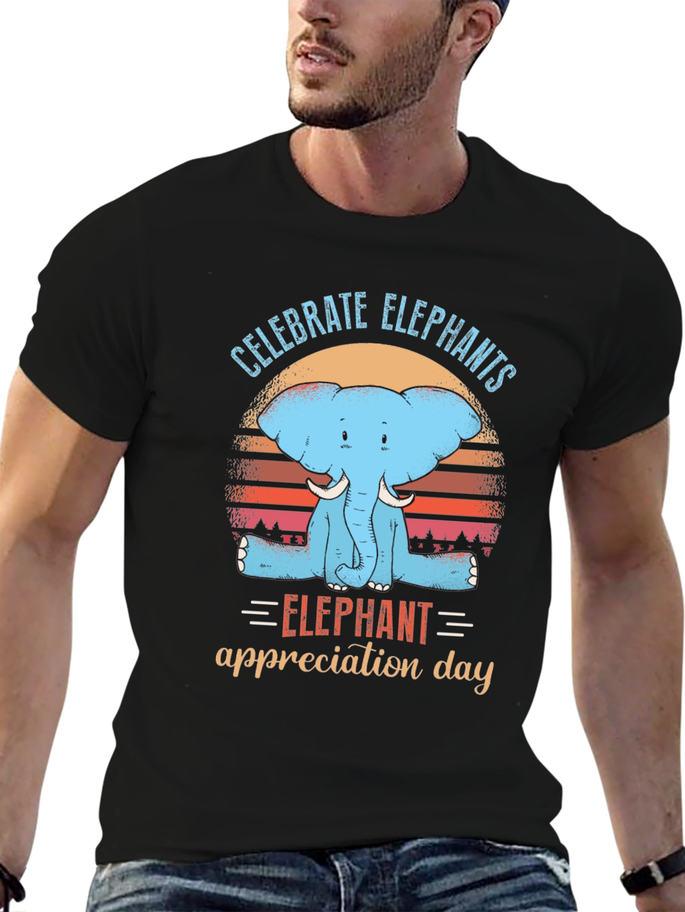 Celebrate Elephants T-Shirt Elephant Appreciation Day Tee