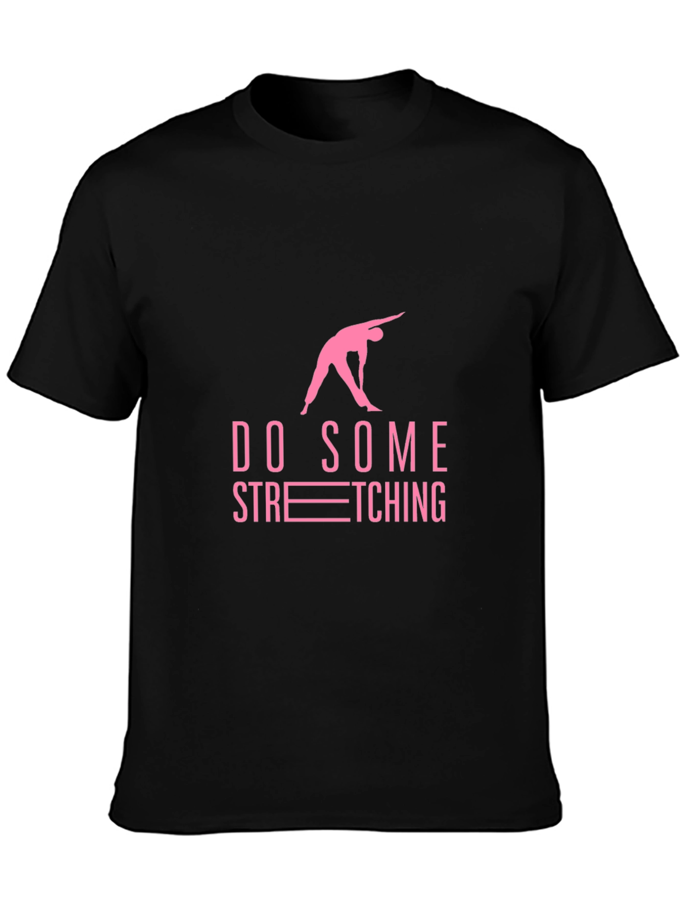 Stretch T-Shirt - Relaxed Fit Black Tee