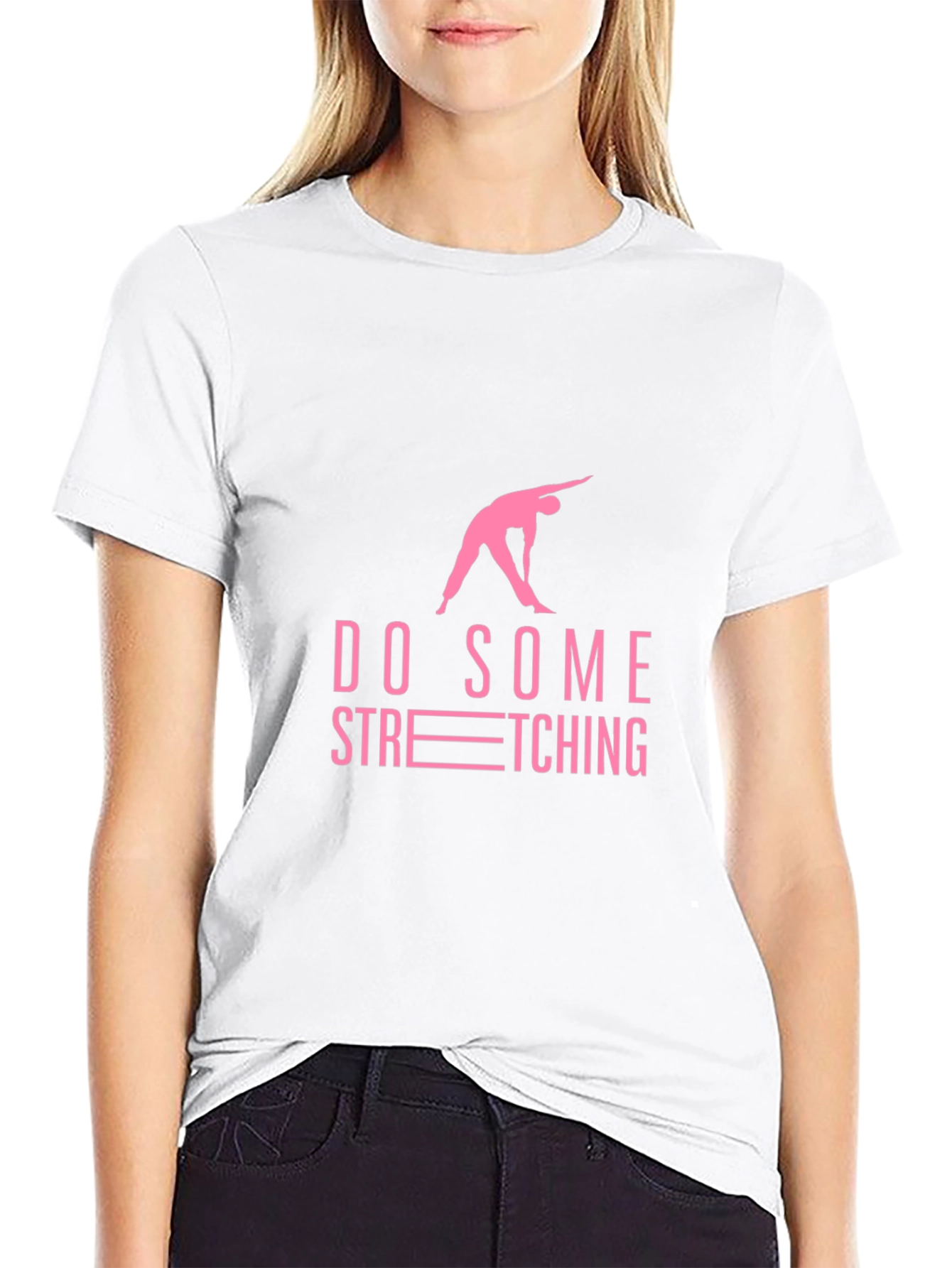 Stretch T-Shirt - Relaxed Fit Black Tee