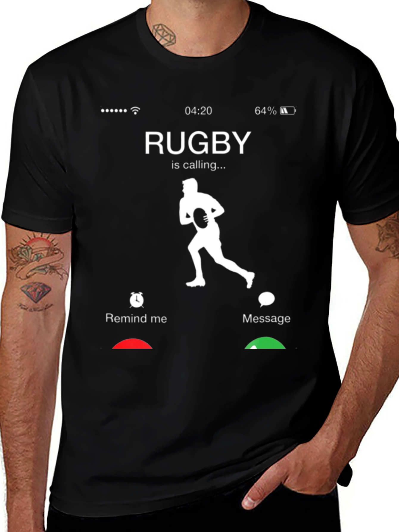 Rugby Calling Graphic T-Shirt for Sports Fans