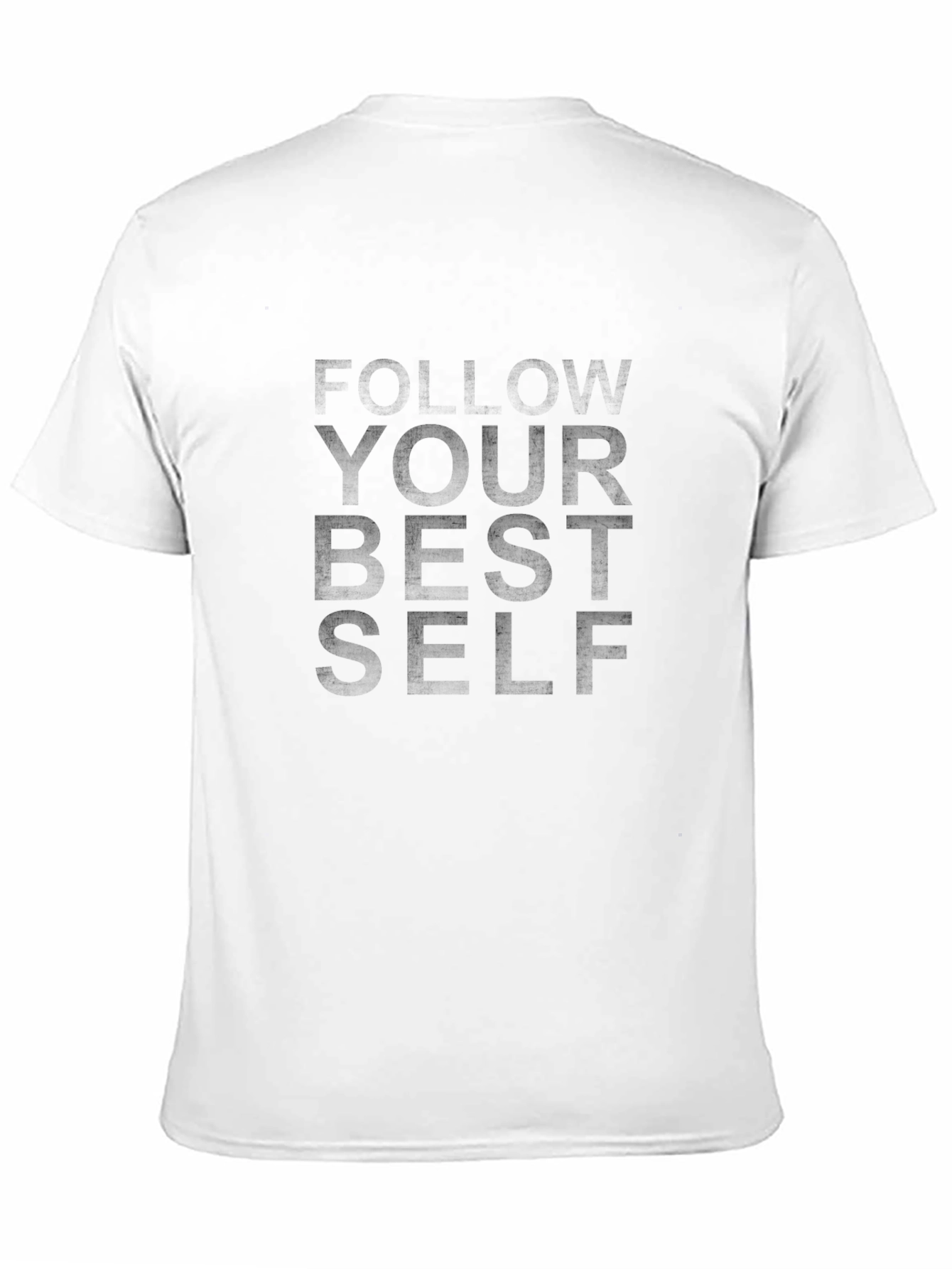 Follow Your Best Self Black Graphic Tee