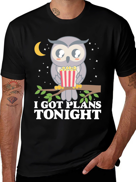 Owl Got Plans Tonight T-Shirt