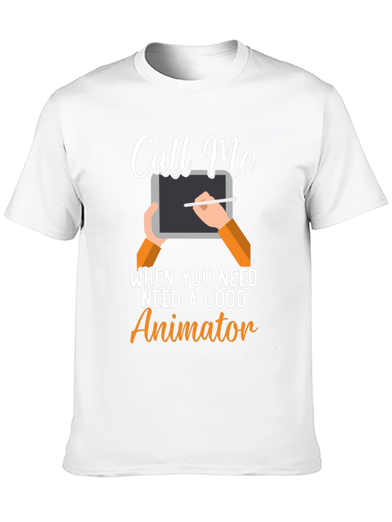 Call Me Animator T-Shirt - Creative Design
