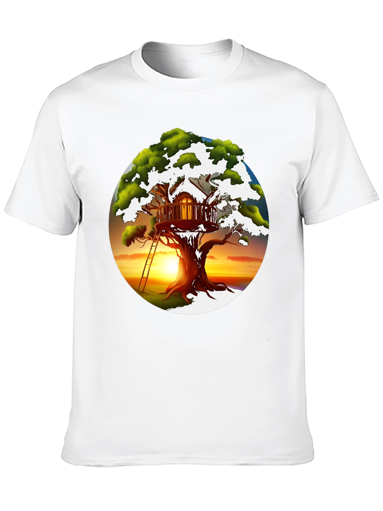 Treehouse Graphic T-Shirt - Unique Design
