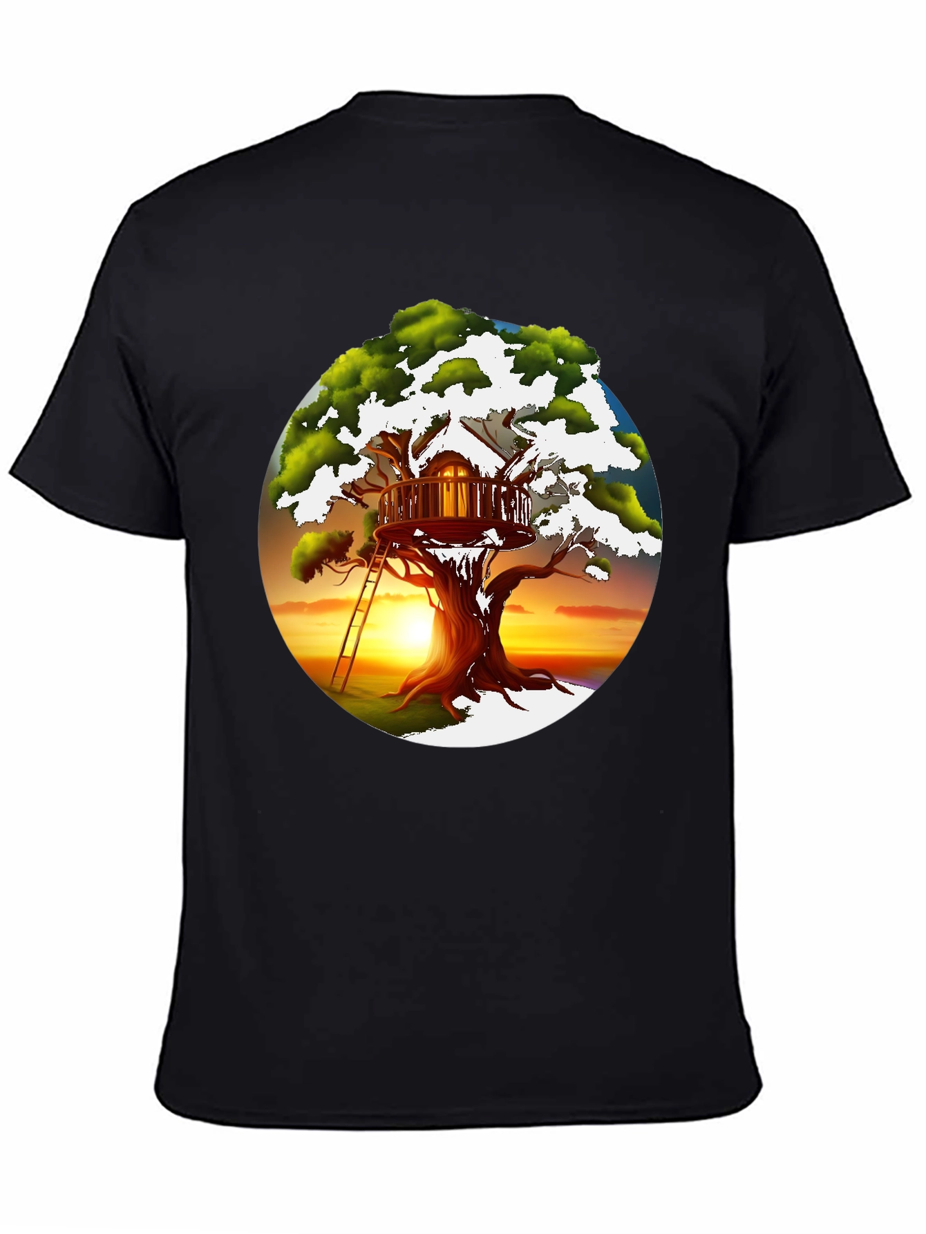 Treehouse Graphic T-Shirt - Unique Design