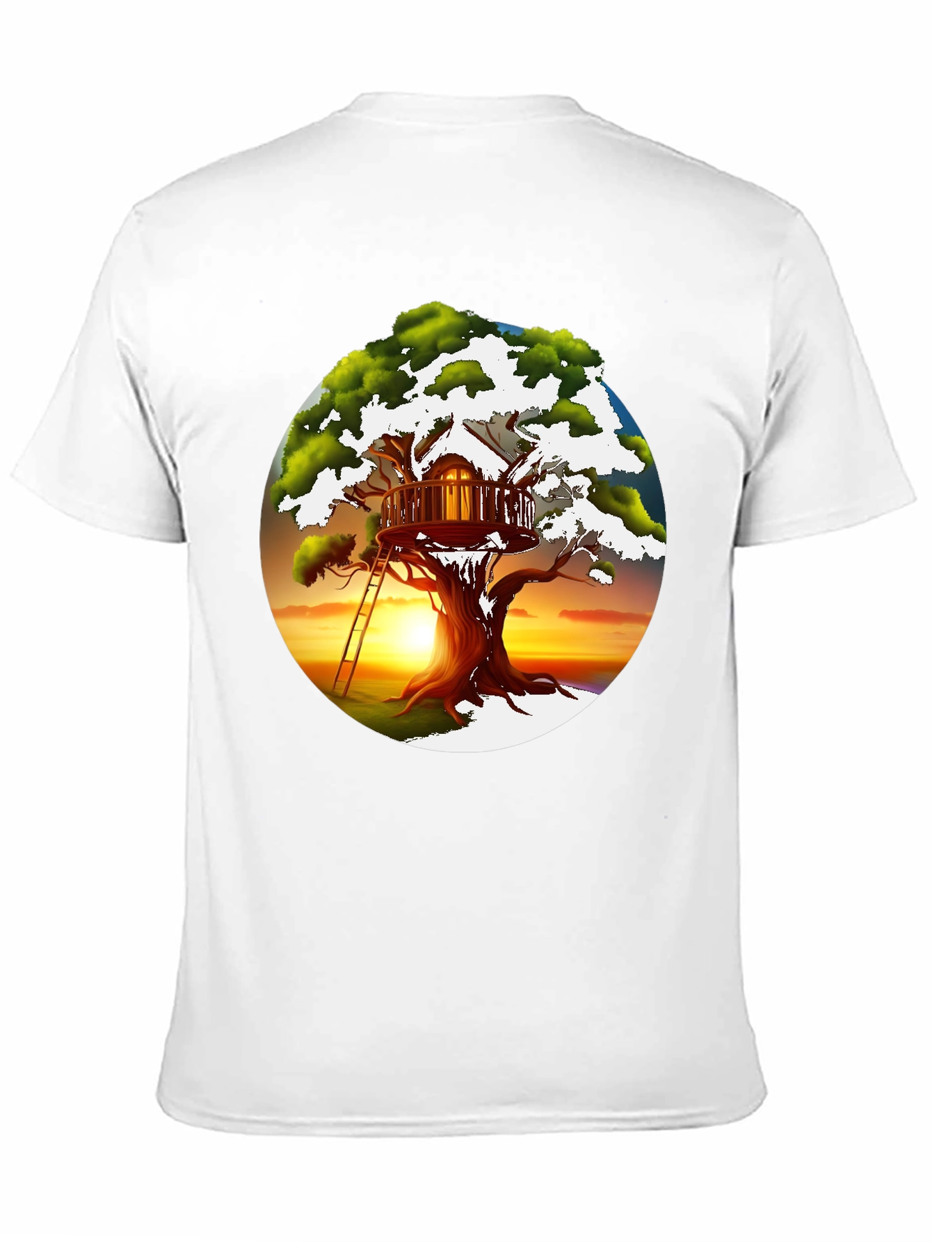 Treehouse Graphic T-Shirt - Unique Design