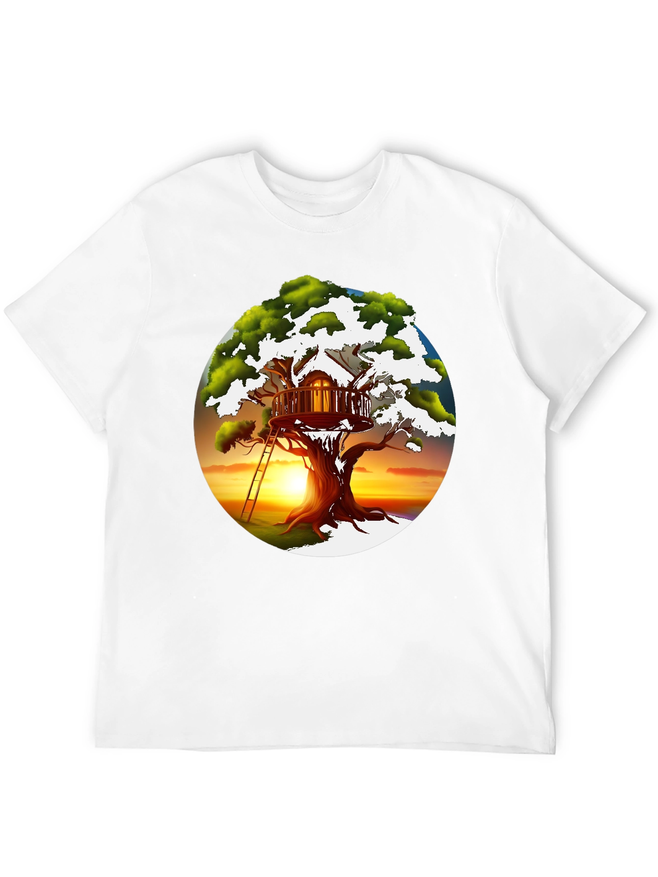 Treehouse Graphic T-Shirt - Unique Design