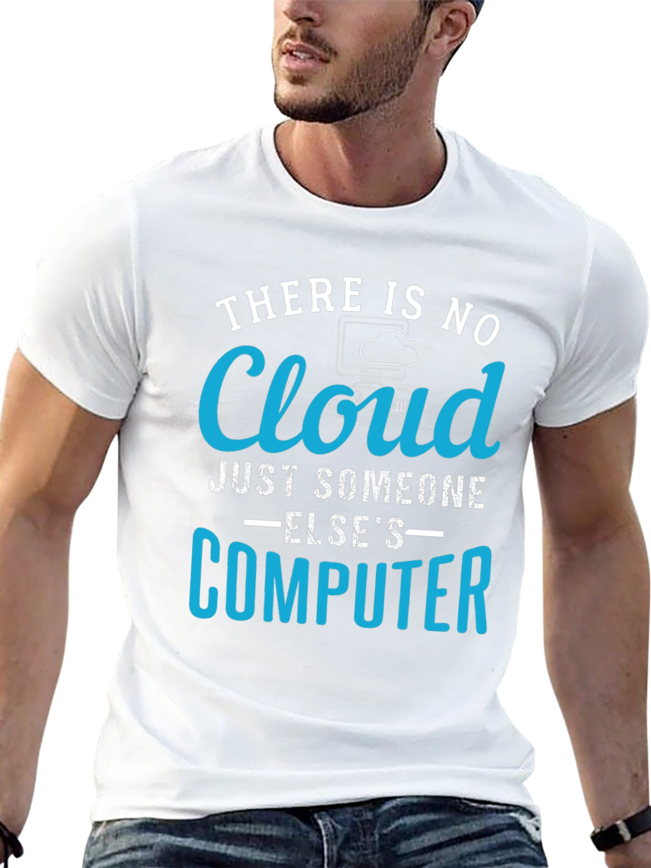 There Is No Cloud Just Someone Elses Computer T-Shirt
