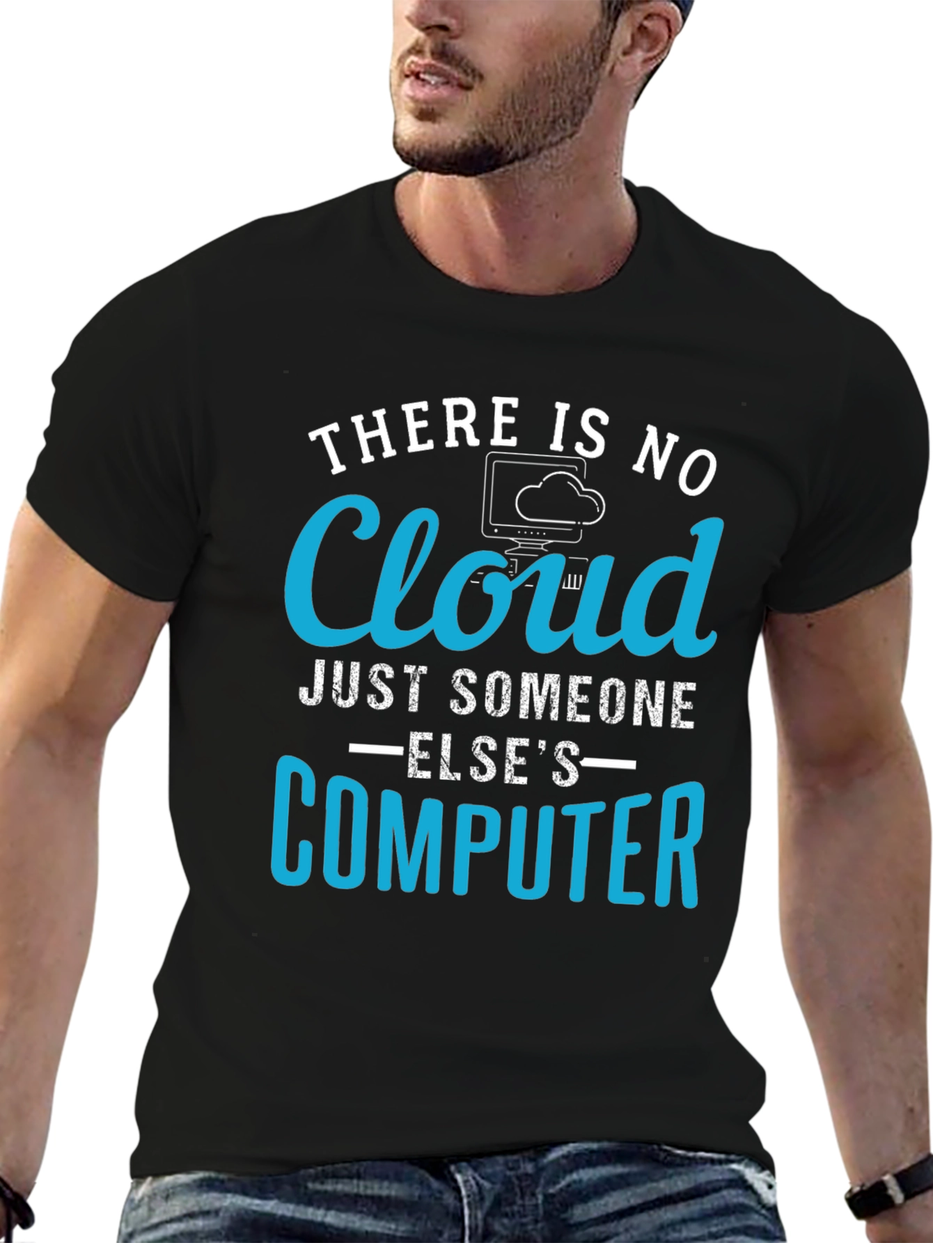There Is No Cloud Just Someone Elses Computer T-Shirt