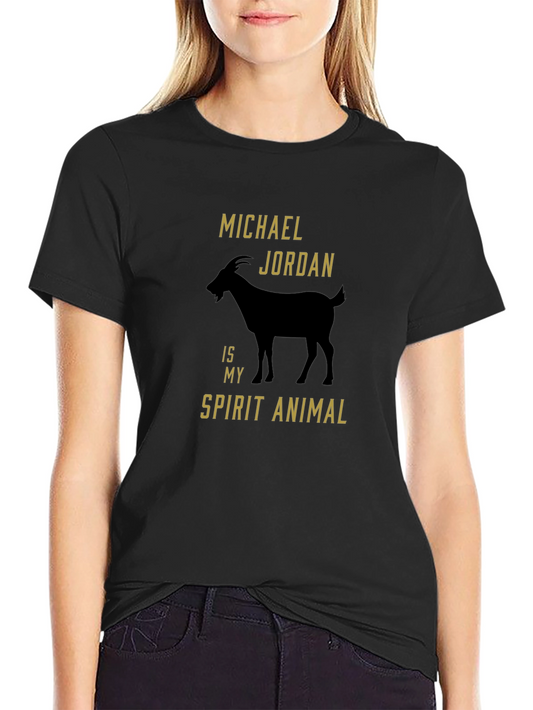 Michael Jordan GOAT T-Shirt - Black