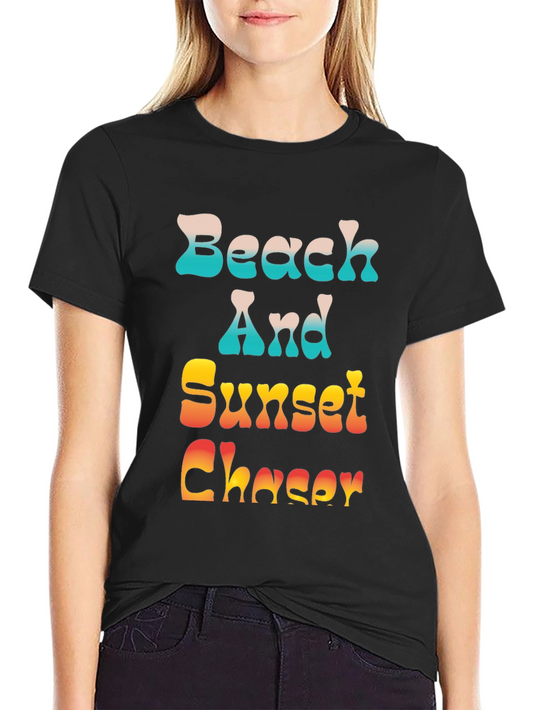 Beach and Sunset Chaser Graphic Tee