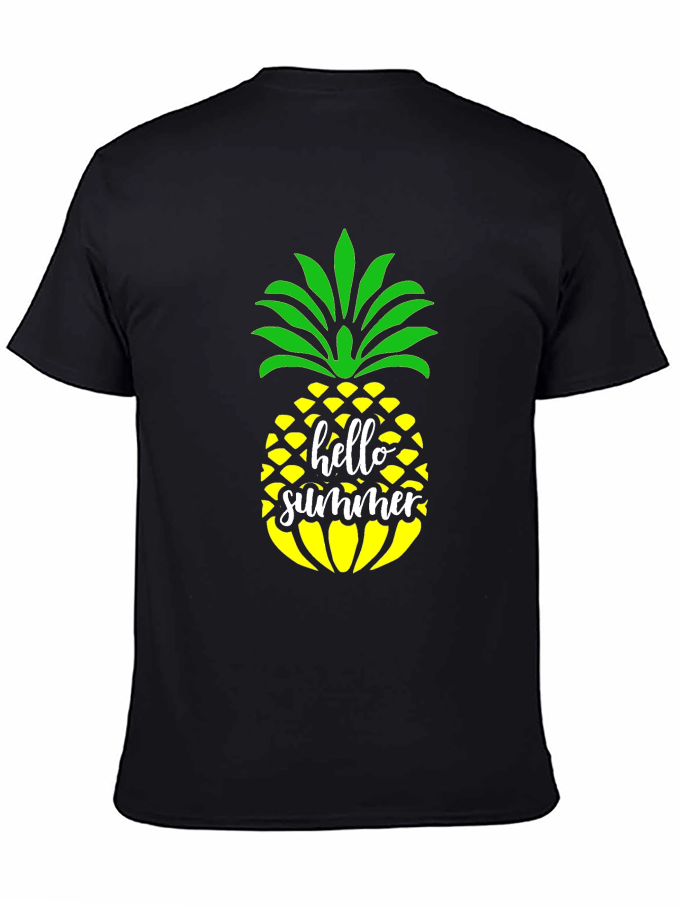 Hello Summer Pineapple Graphic Tee