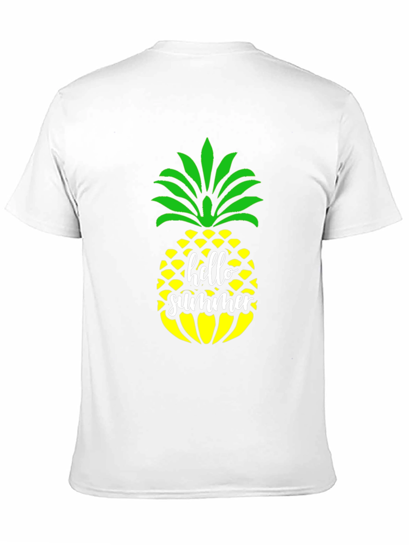 Hello Summer Pineapple Graphic Tee