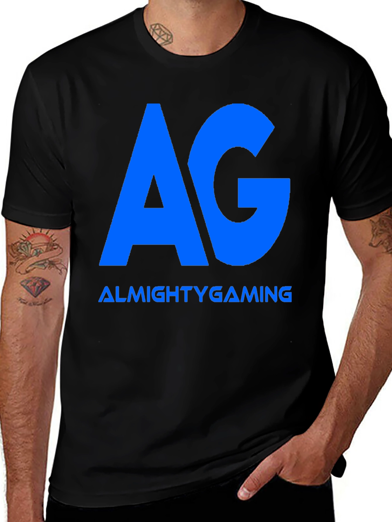 Almighty Gaming Black T-Shirt
