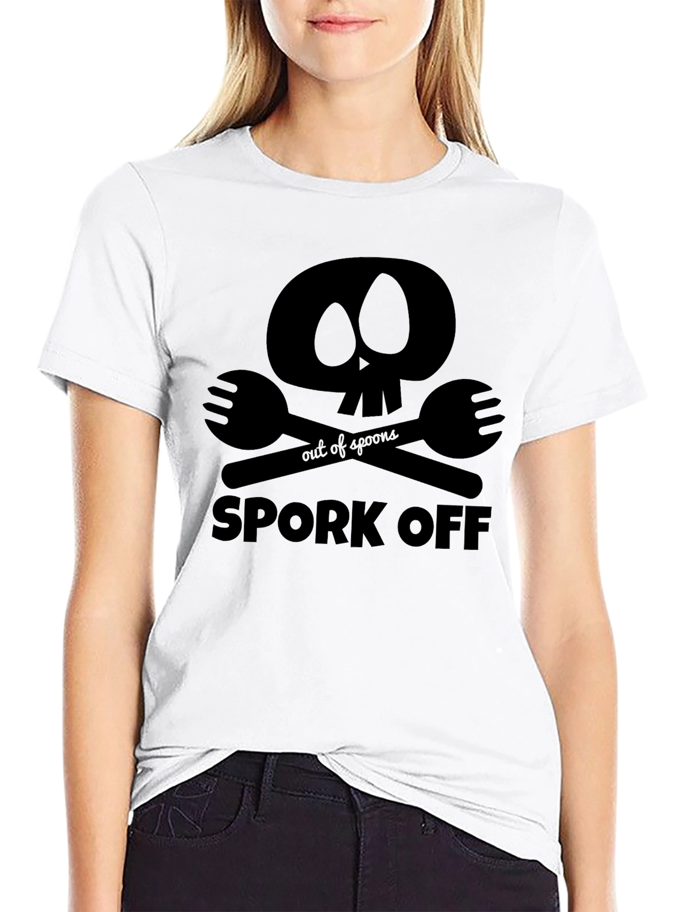 Spork Off T-Shirt - Foodie Humor Tee