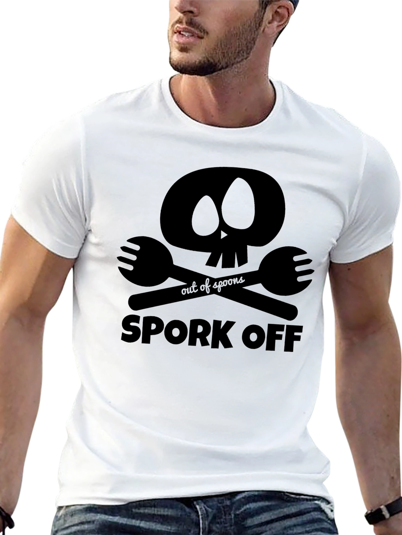 Spork Off T-Shirt - Foodie Humor Tee