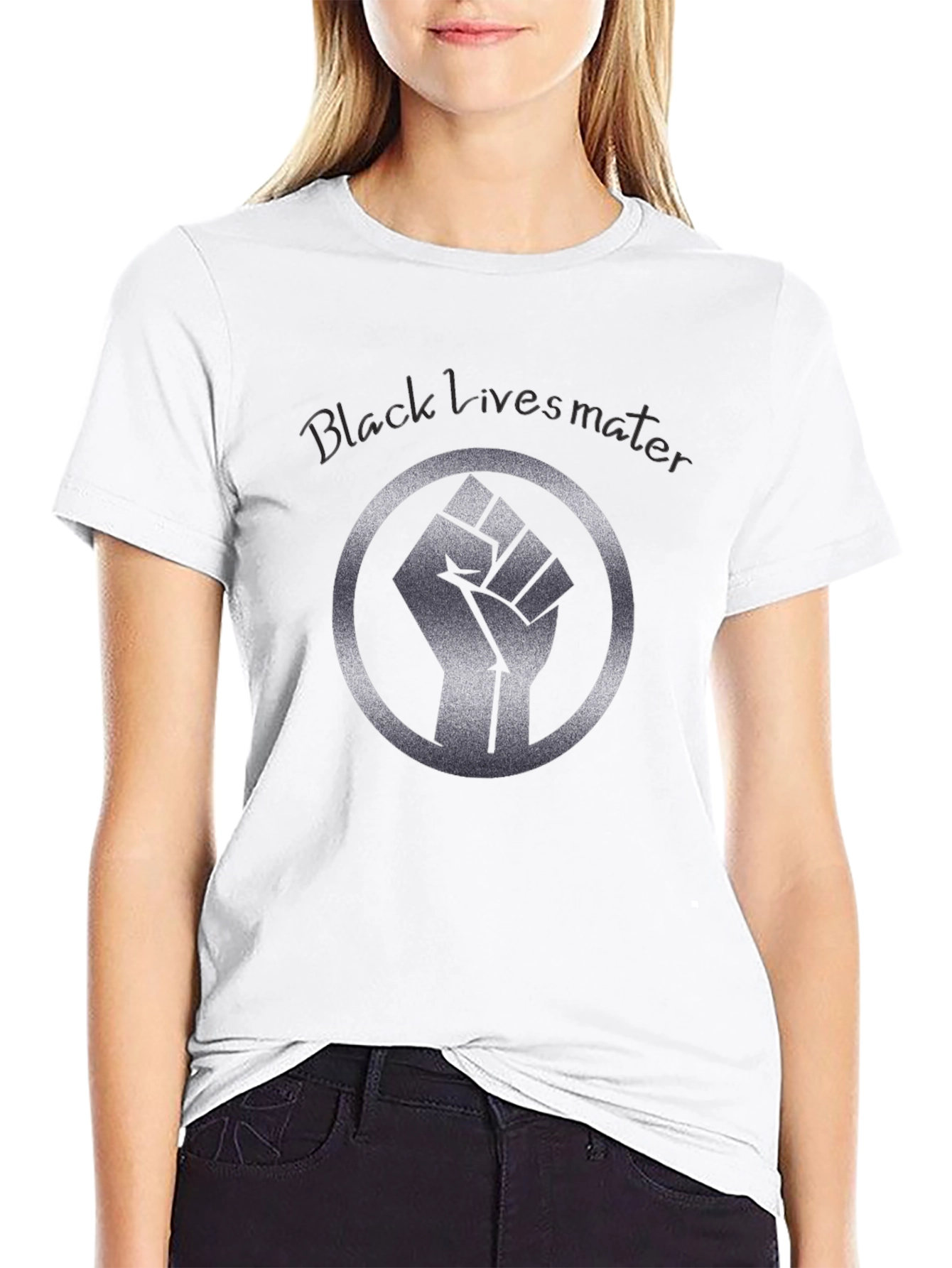 Black Lives Matter Fist Graphic Tee - Activism Apparel