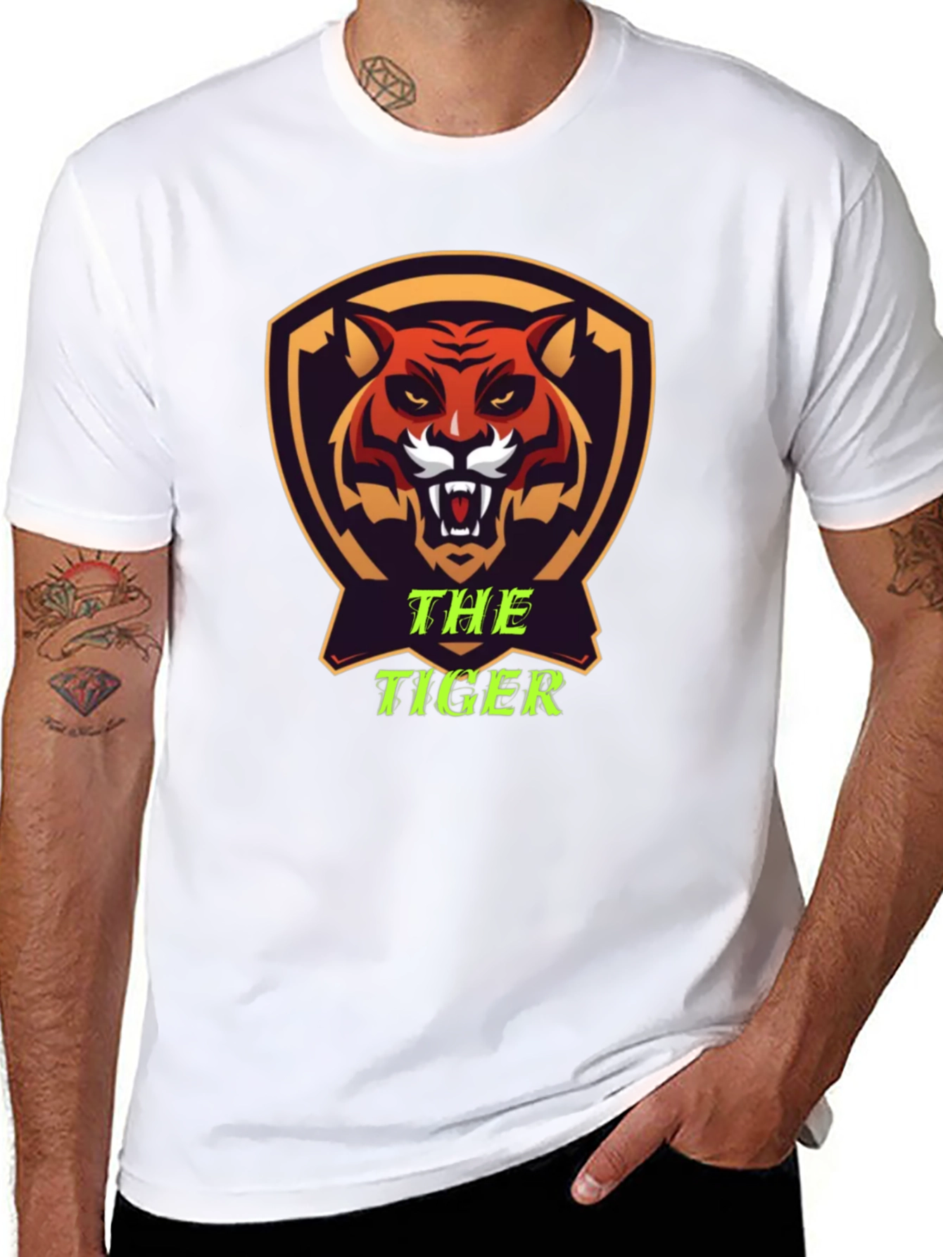 The Tiger Graphic Tee - Bold & Stylish