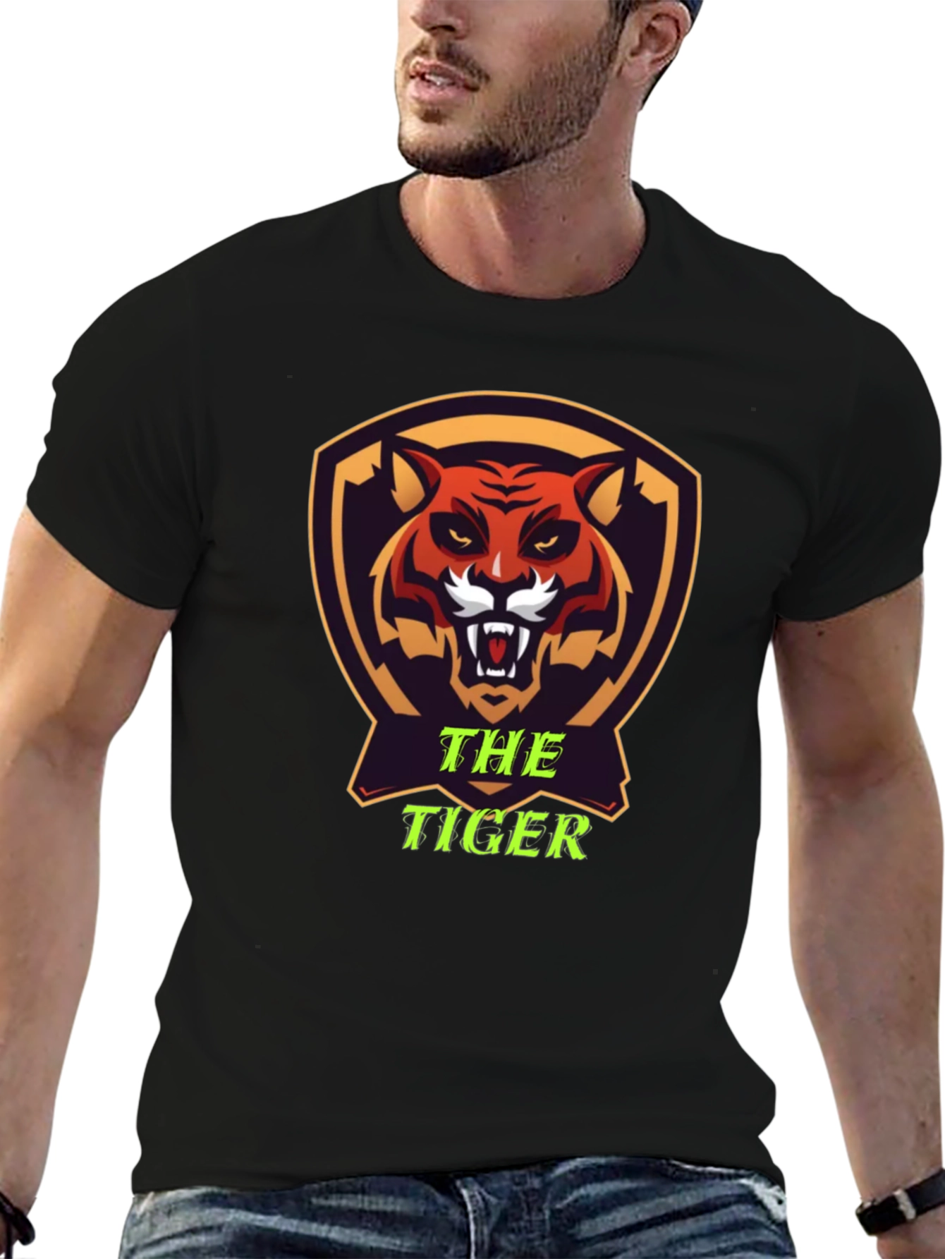 The Tiger Graphic Tee - Bold & Stylish