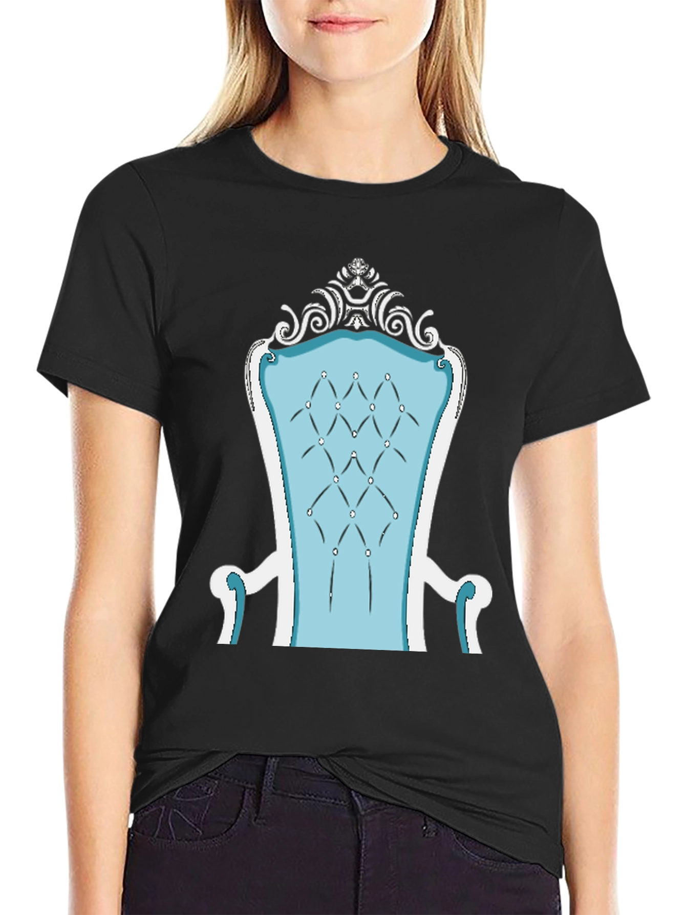 Novelty Throne Graphic T-Shirt