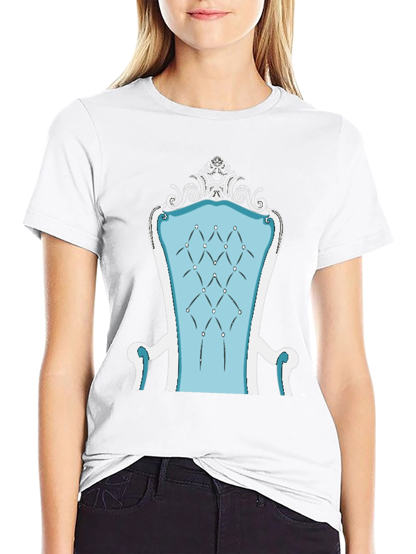 Novelty Throne Graphic T-Shirt