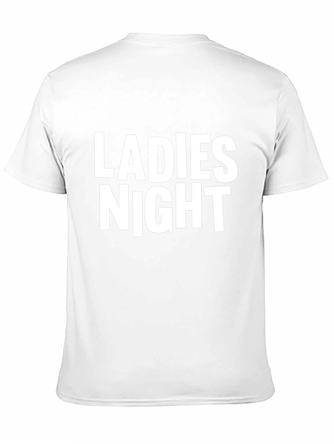 Ladies Night T-Shirt - Black Cotton Tee
