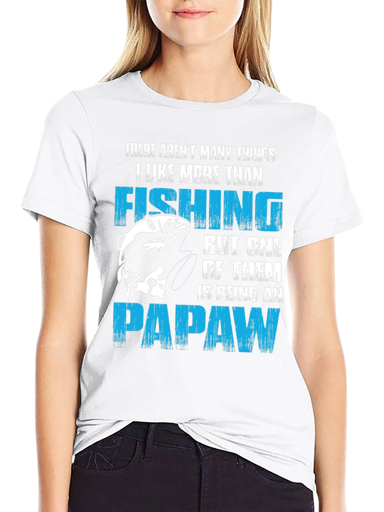 Fishing Papaw T-Shirt - Gift for Grandfathers