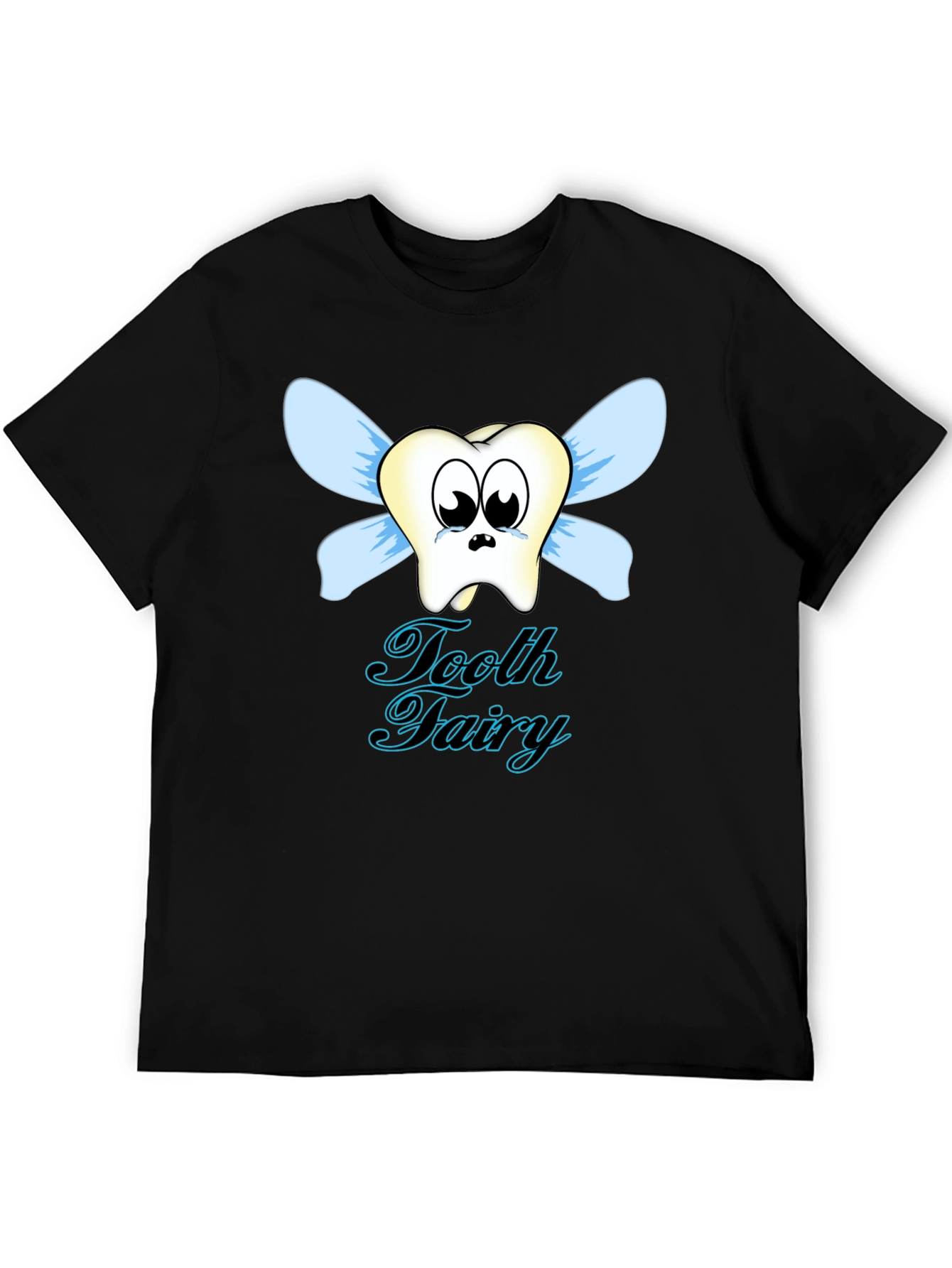 Tooth Fairy Graphic Tee - Whimsical Cartoon Dental T-Shirt