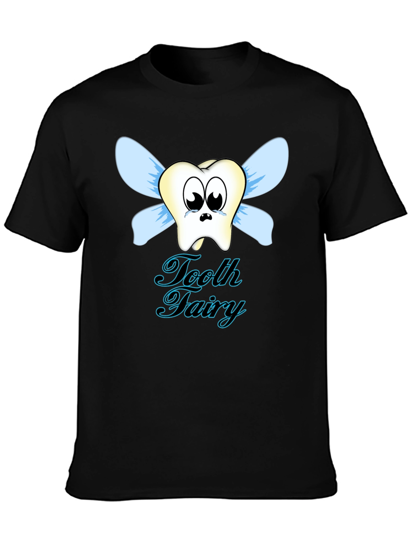 Tooth Fairy Graphic Tee - Whimsical Cartoon Dental T-Shirt