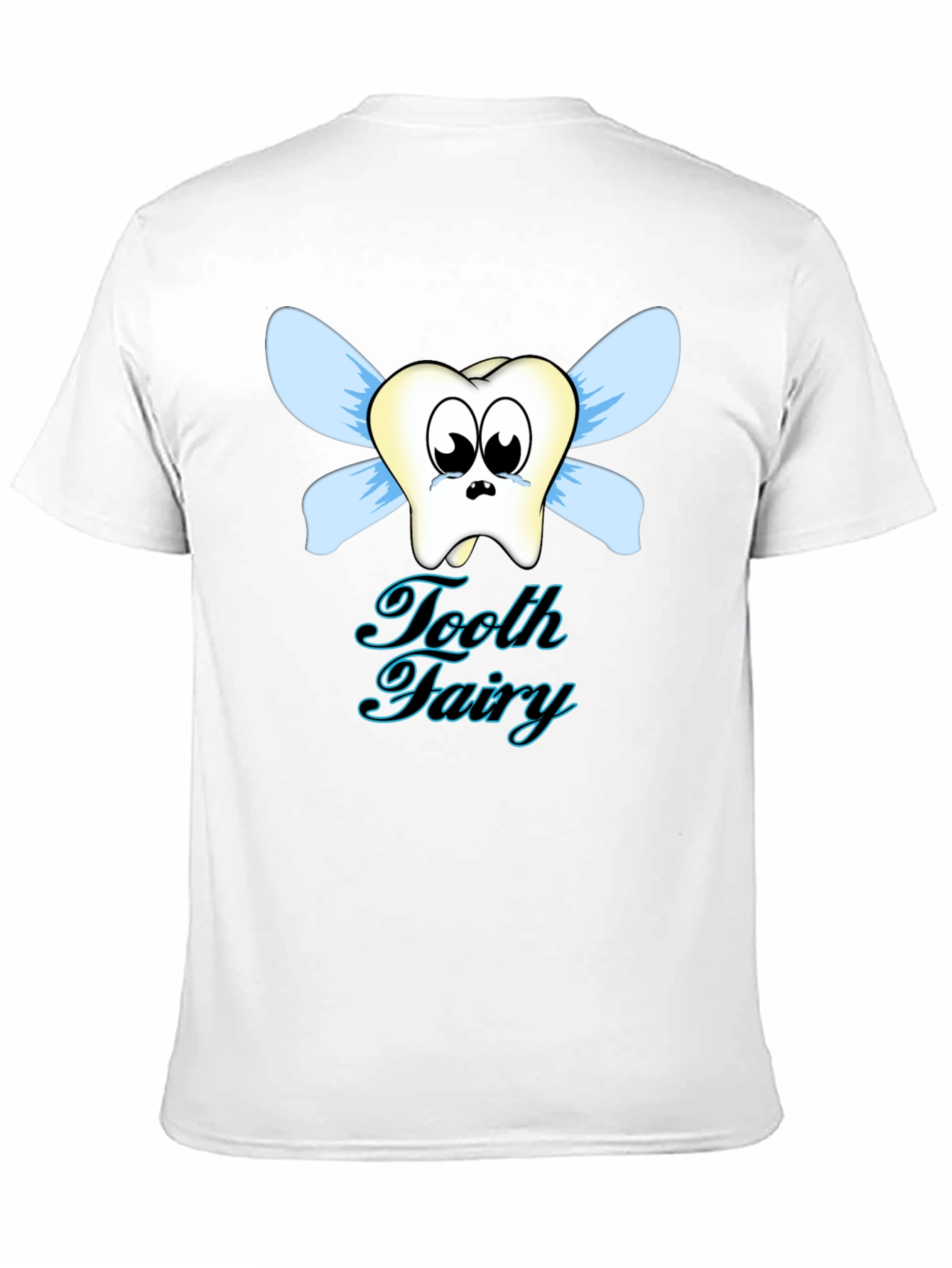 Tooth Fairy Graphic Tee - Whimsical Cartoon Dental T-Shirt